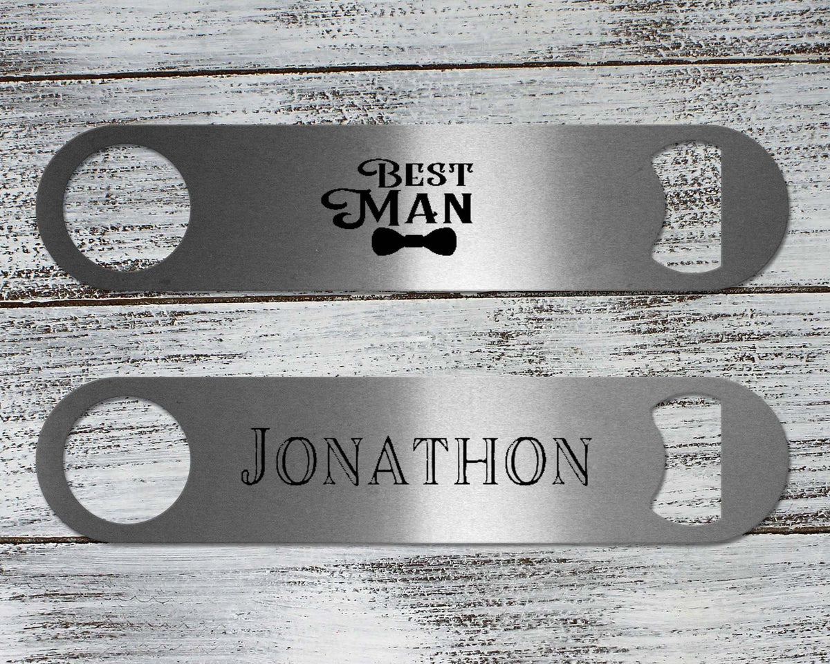 Bottle Openers | Personalized Bottle Opener | Custom Bottle Opener | Wedding Favor | Best Man | This and That Solutions | Personalized Gifts | Custom Home Décor