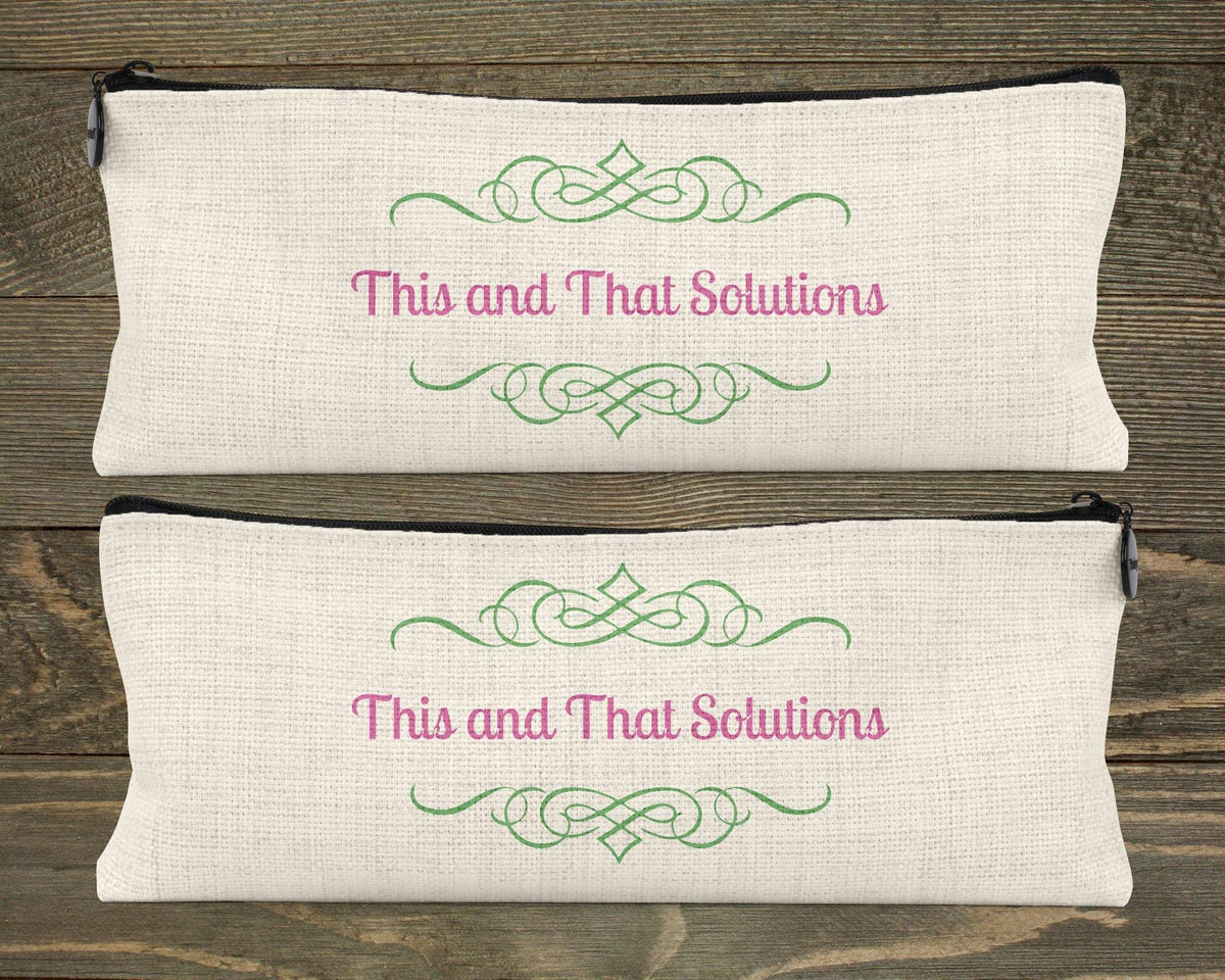 Personalized Cosmetic Bags | Custom Cosmetic Bags | Company Logo - This &amp; That Solutions - Personalized Cosmetic Bags | Custom Cosmetic Bags | Company Logo - Personalized Gifts &amp; Custom Home Decor