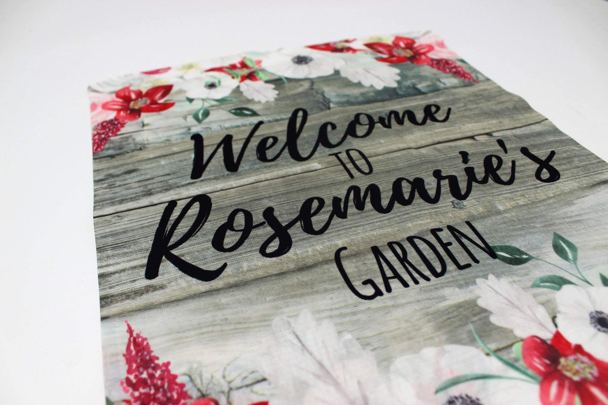 Personalized Garden Flag | Custom Yard Decorations | Rosewood - This &amp; That Solutions - Personalized Garden Flag | Custom Yard Decorations | Rosewood - Personalized Gifts &amp; Custom Home Decor