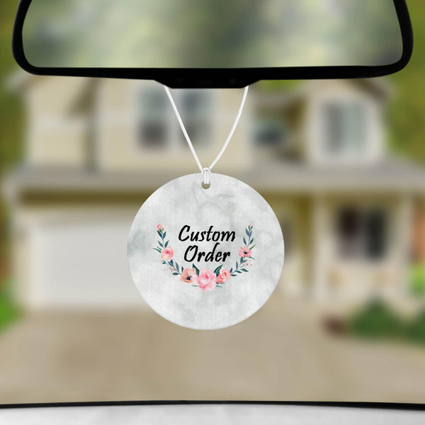 Personalized Air Fresheners Custom Order This & That Solutions