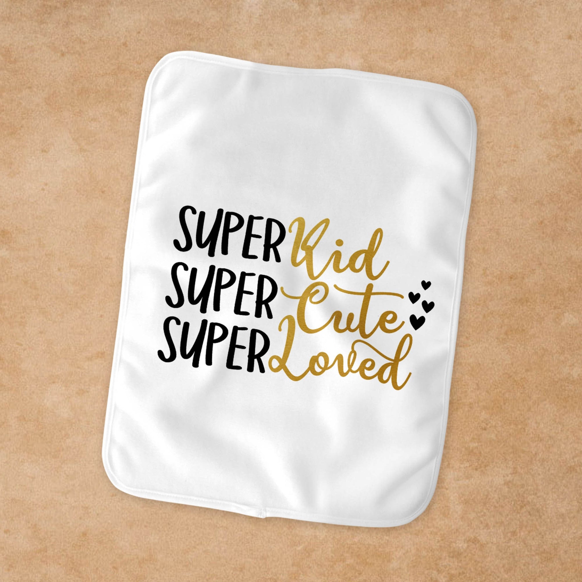 Personalized Burp Cloth | Custom Baby Gifts | Baby Shower | Super
