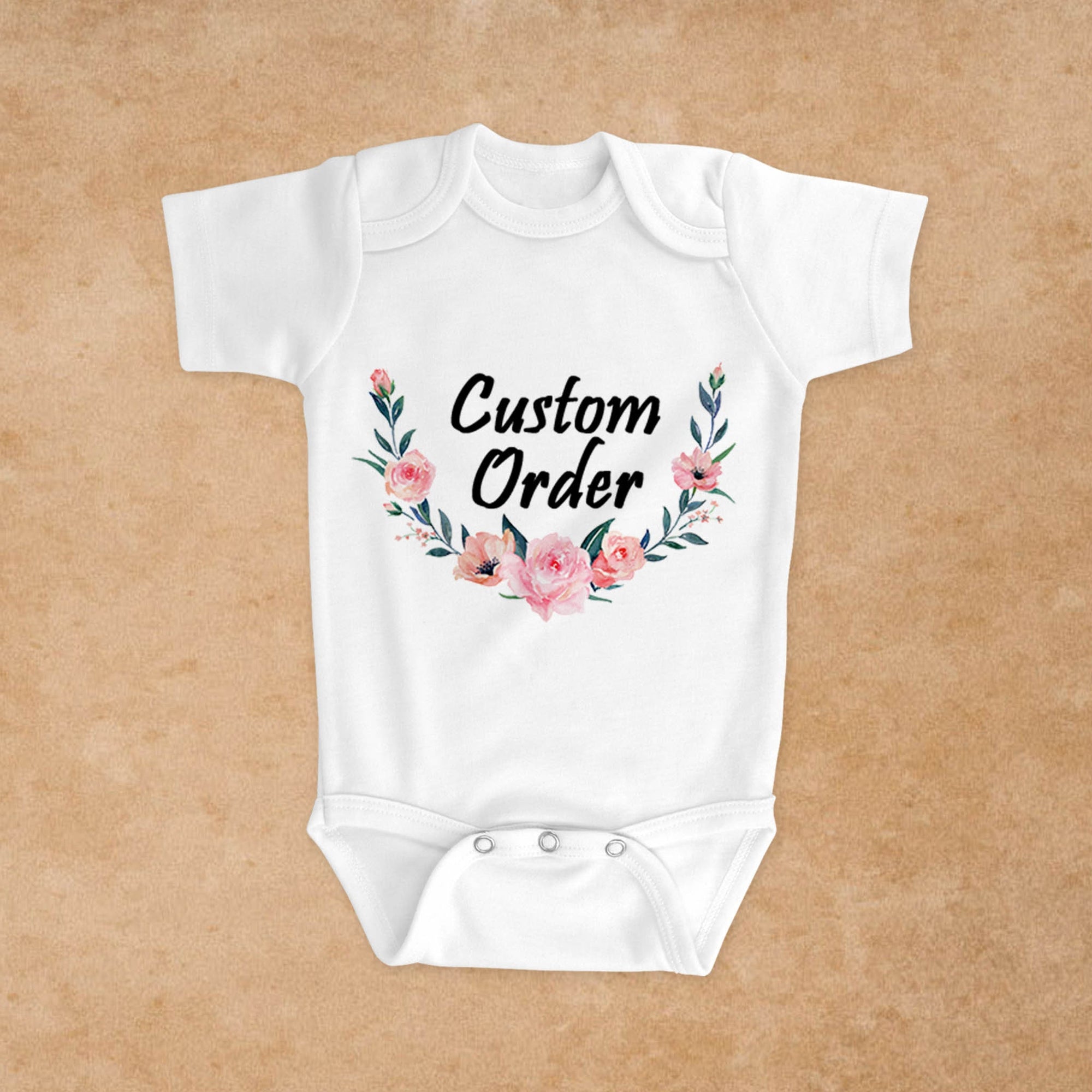 Personalized Baby Onesie | Custom Baby Gifts | Baby Shower | Custom Order