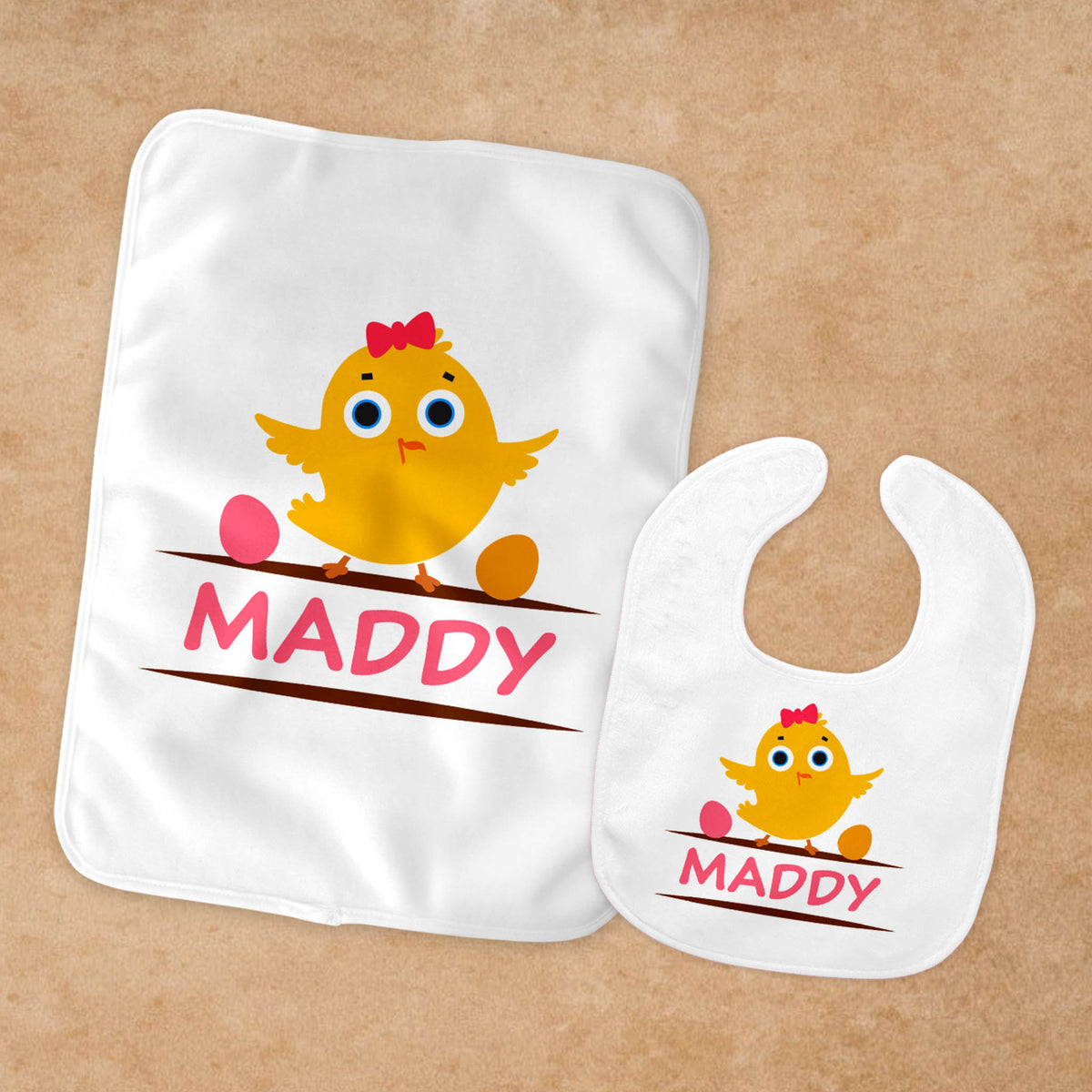 Personalized Baby Onesie | Custom Baby Gifts | Baby Shower | Little Girl Chicken