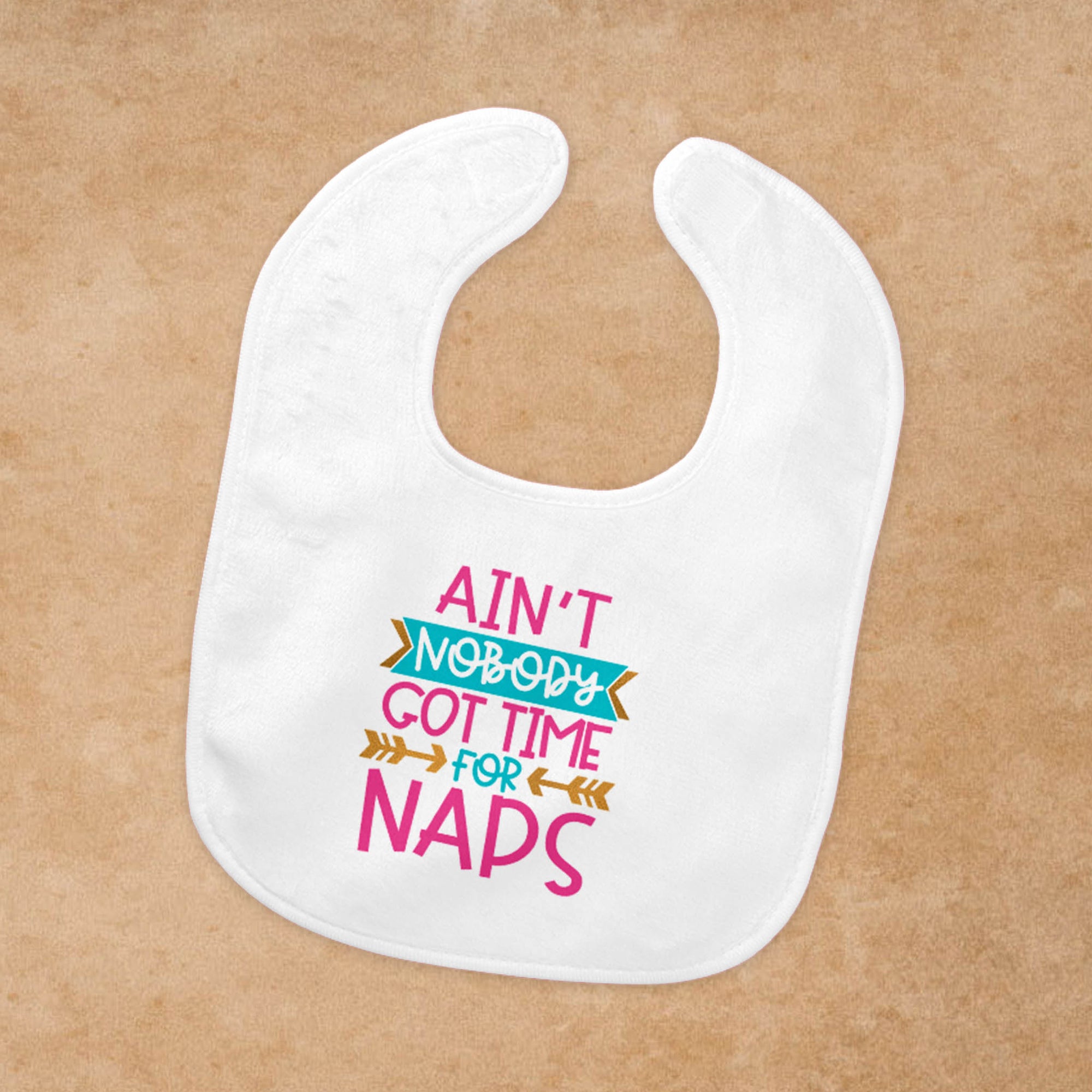 Personalized Baby Bib | Custom Baby Gifts | Baby Shower | No Naps