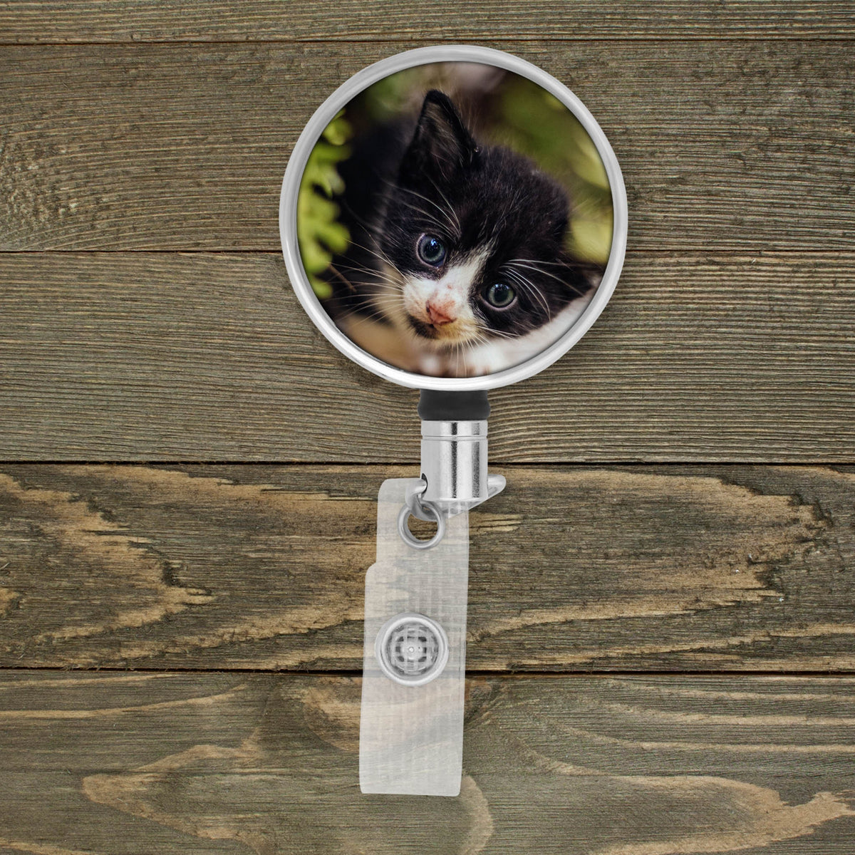 Customized Badge Reel | Personalized Office Accessories | Photo Badge Reel | Custom Photo Family
