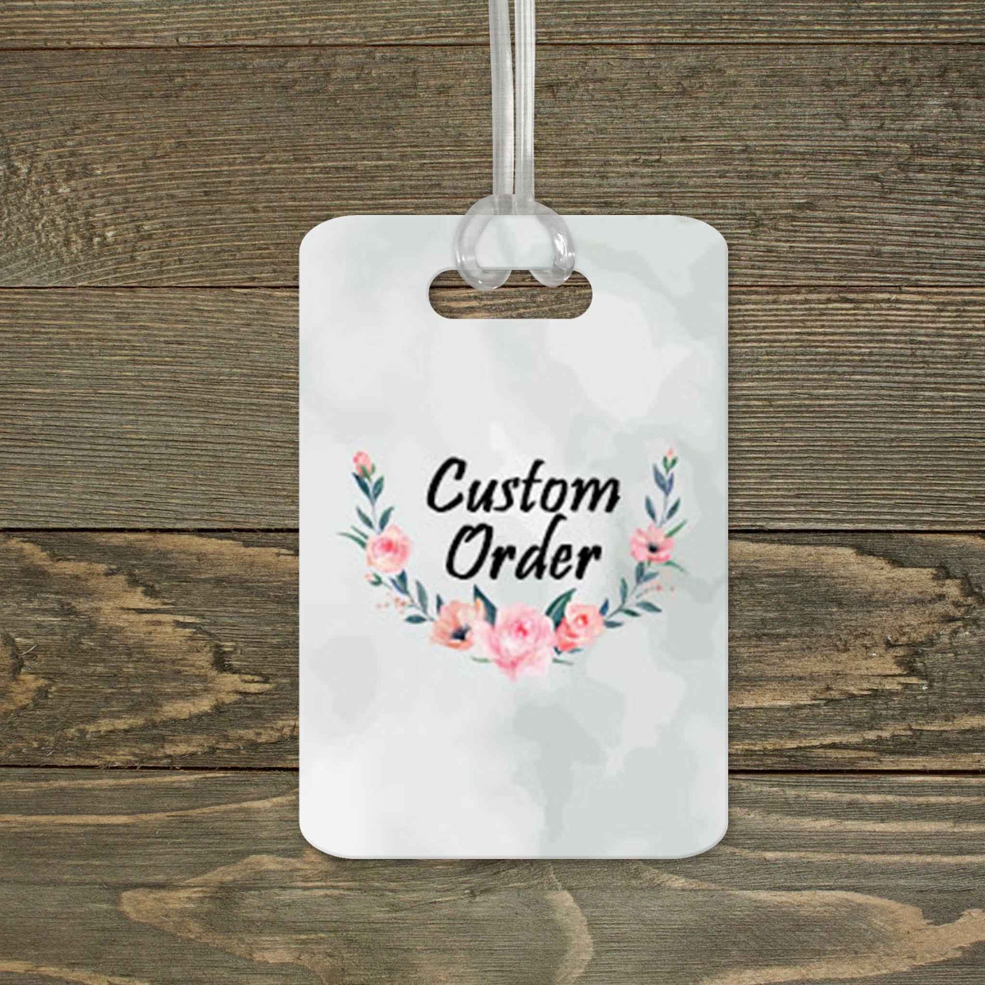 This & That Solutions - Personalized Luggage Tag | Custom Monogram Bag Tag | Custom Order - Personalized Gifts & Custom Home Decor