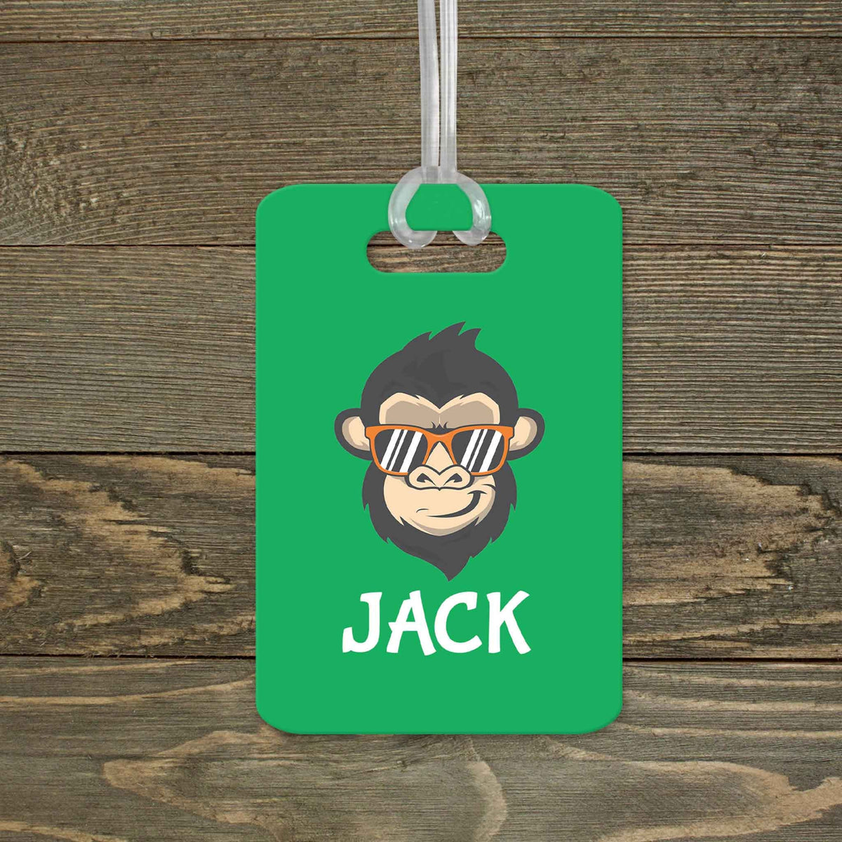 This &amp; That Solutions - Personalized Luggage Tag | Custom Monogram Bag Tag | Monkey - Personalized Gifts &amp; Custom Home Decor