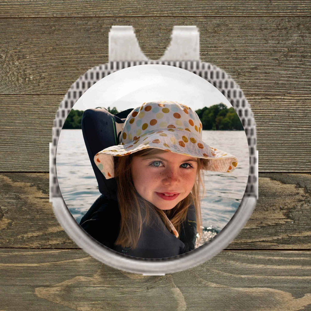 Personalized Ball Marker | Hat Clip Ball Marker | Golf Gifts | Custom Photo Family