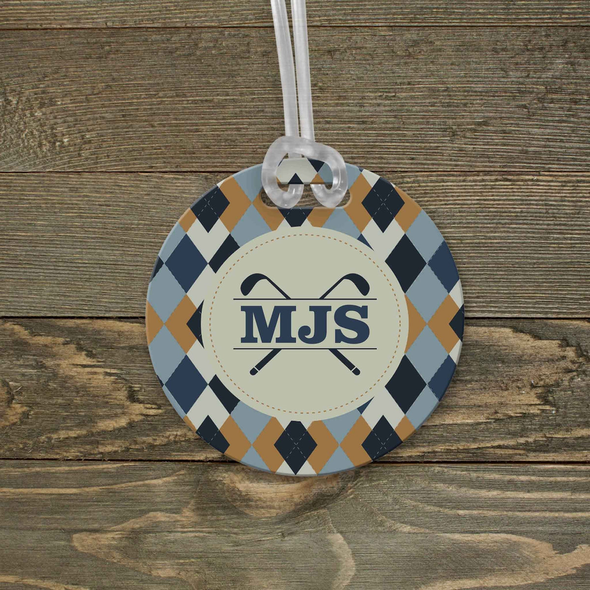This &amp; That Solutions - Personalized Luggage Tag | Custom Monogram Bag Tag | Golf Monogram - Personalized Gifts &amp; Custom Home Decor