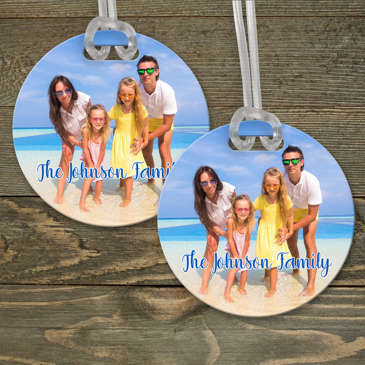 This &amp; That Solutions - Personalized Luggage Tag | Custom Monogram Bag Tag | Custom Photo - Personalized Gifts &amp; Custom Home Decor