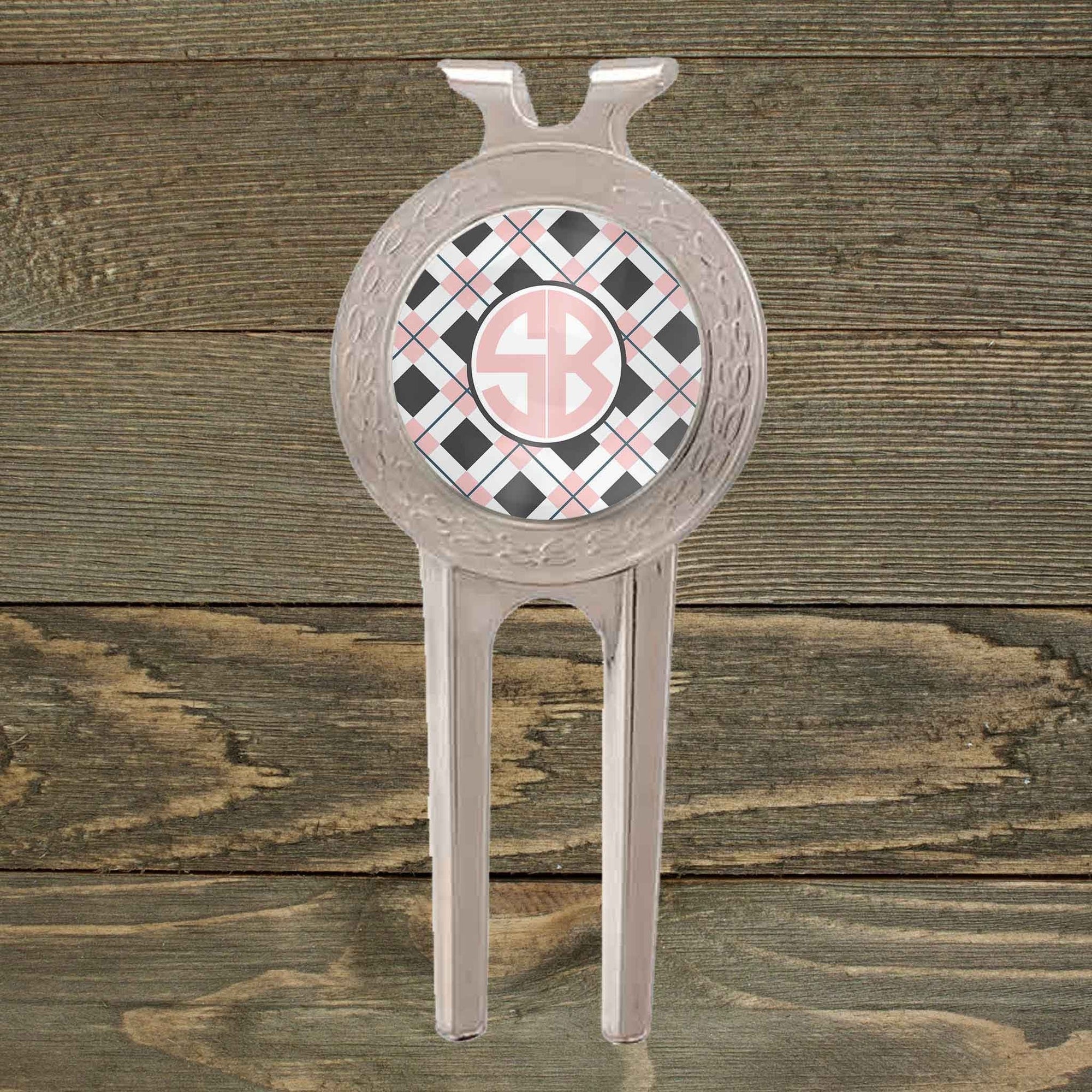 Personalized Divot Repair Tool | Golf Accessories | Golf Gifts | Blush Argyle