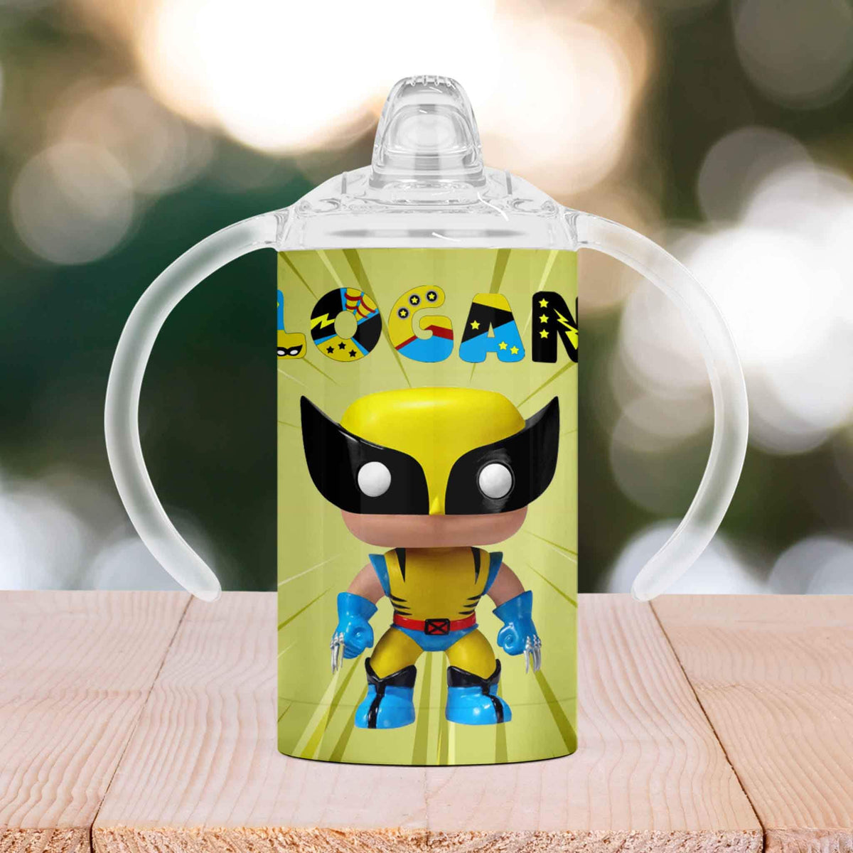 Custom Sippy Cup | Personalized Toddler Cup | Baby Gifts | Wolverine