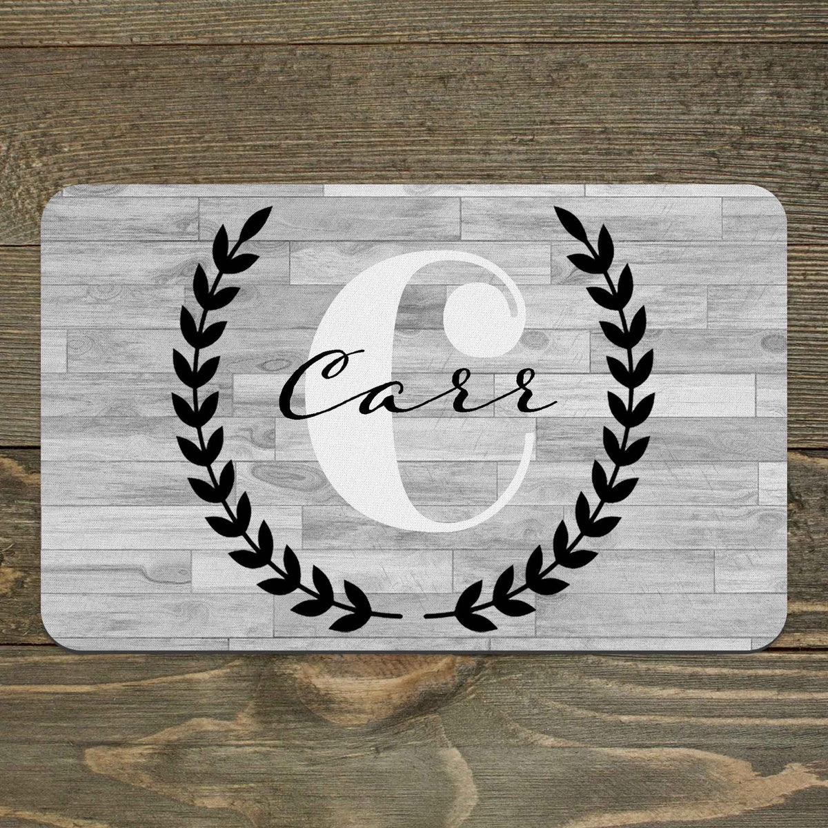 Custom Placemats | Personalized Dining and Serving | Laurel Wreath
