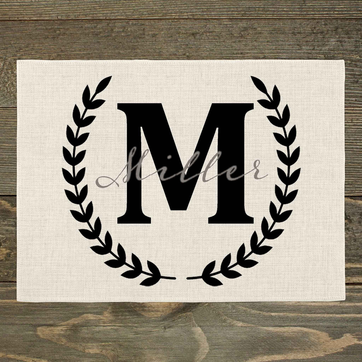 Custom Placemats | Personalized Dining and Serving | Laurel Wreath LC