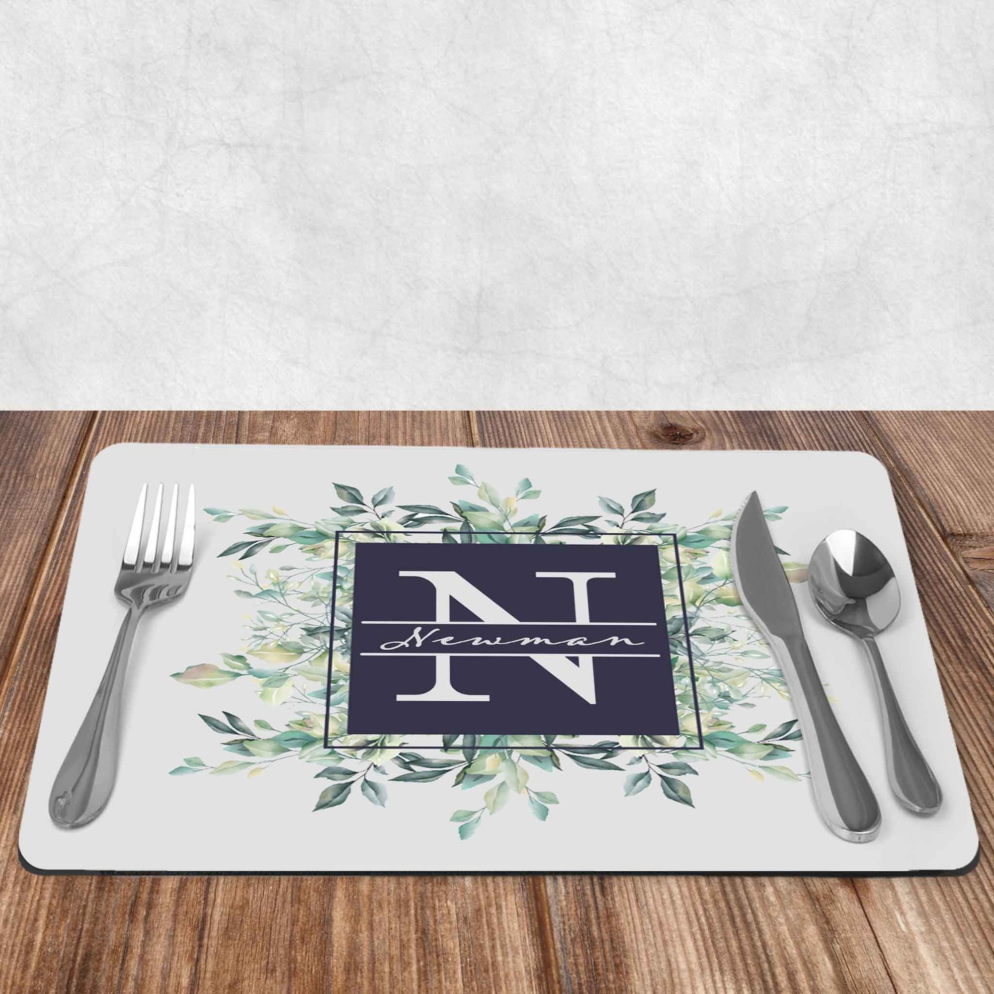 Custom Placemats | Personalized Dining and Serving | Succulent Bouquet