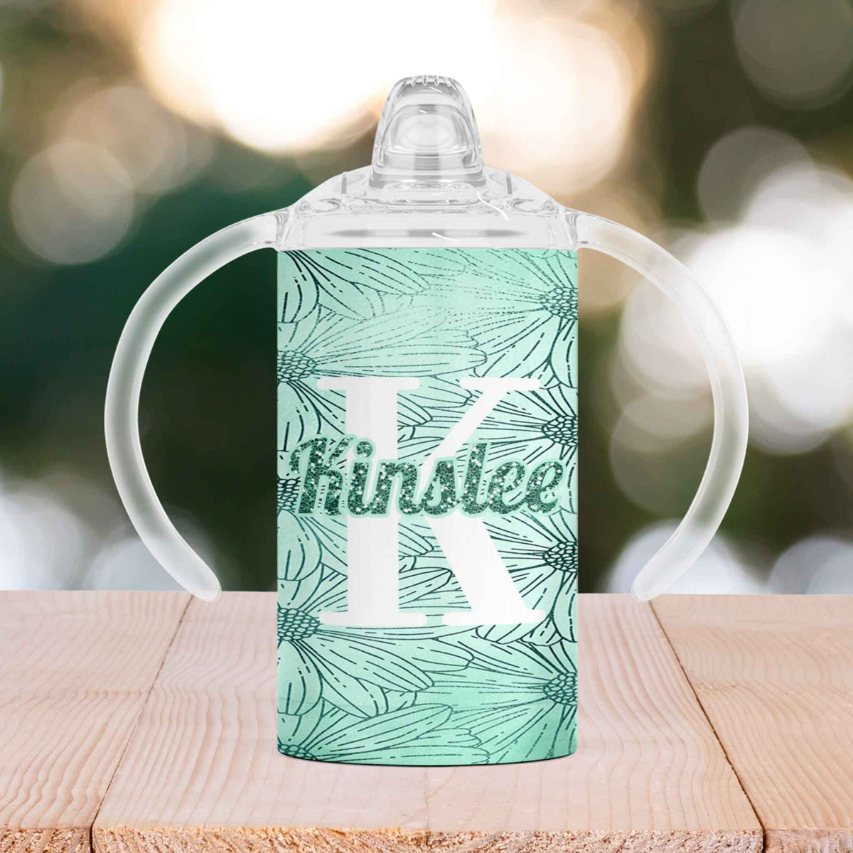 Custom Sippy Cup | Personalized Toddler Cup | Baby Gifts | Mint Monogram