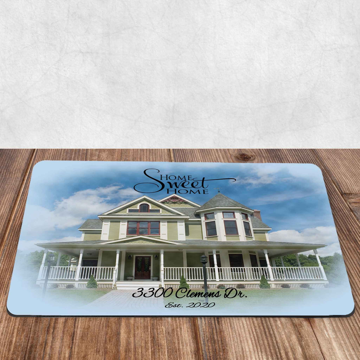 Custom Placemats | Personalized Dining and Serving | Watercolor Photo
