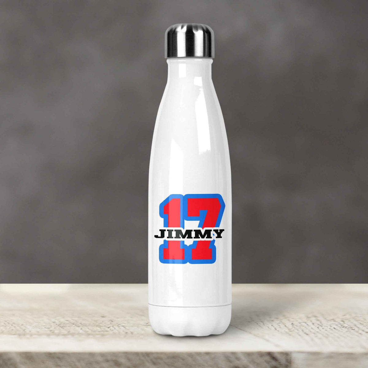 Personalized Water Bottles | Custom Stainless Steel Water Bottles | 17 oz Soda | Custom Team Logo