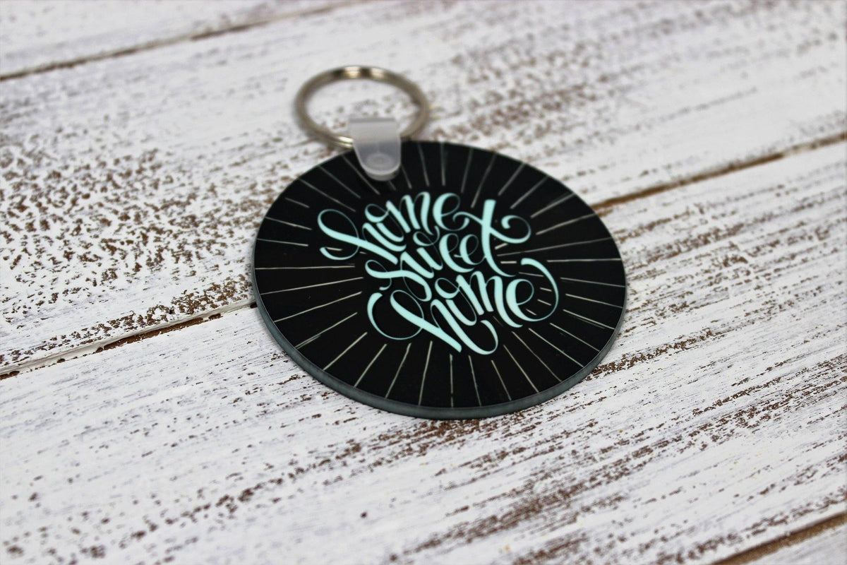 Monogrammed Key Chain | Personalized Key Chain | Home Sweet Home - This &amp; That Solutions - Monogrammed Key Chain | Personalized Key Chain | Home Sweet Home - Personalized Gifts &amp; Custom Home Decor