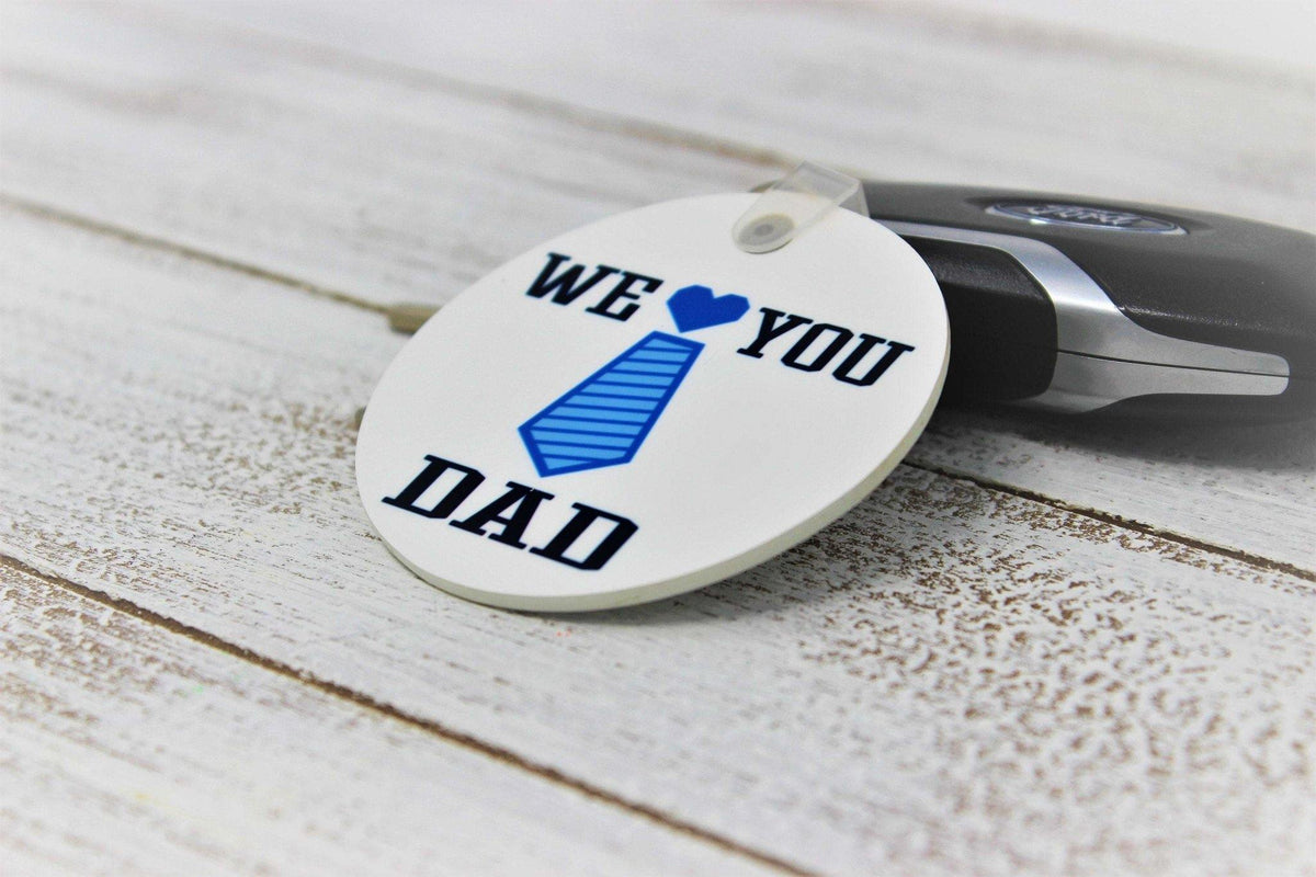 Monogrammed Key Chain | Personalized Key Chain | We love you dad - This &amp; That Solutions - Monogrammed Key Chain | Personalized Key Chain | We love you dad - Personalized Gifts &amp; Custom Home Decor