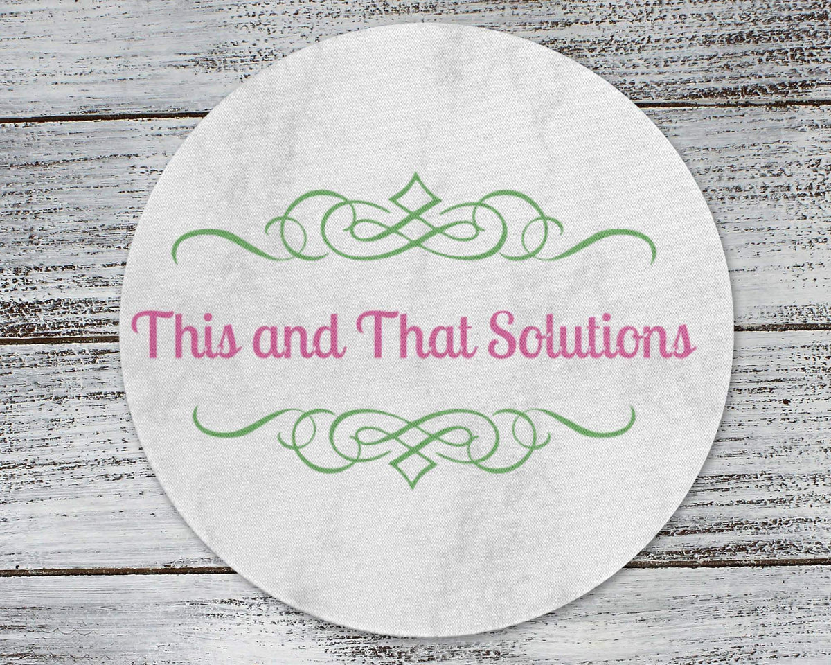Mousepads | Monogrammed Mouse Pad | Personalized Mouse Pad | Company Logo | This and That Solutions | Personalized Gifts | Custom Home Décor