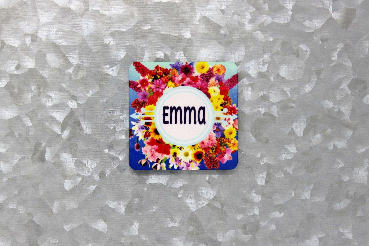 Personalized Magnet | Custom Photo Magnet | Floral Burst - This &amp; That Solutions - Personalized Magnet | Custom Photo Magnet | Floral Burst - Personalized Gifts &amp; Custom Home Decor