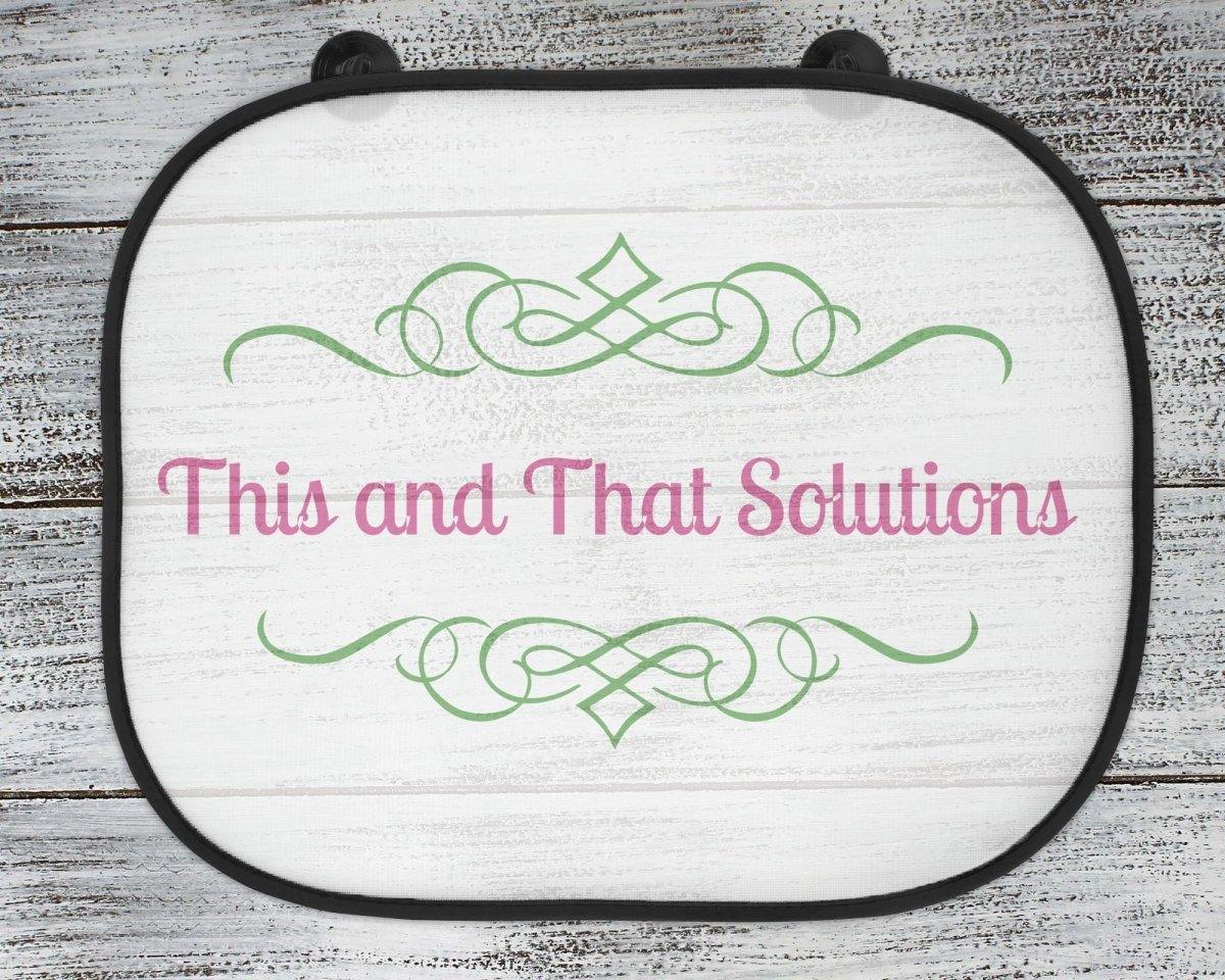 Car Shades - This & That Solutions - Personalized Gifts & Custom Home Decor