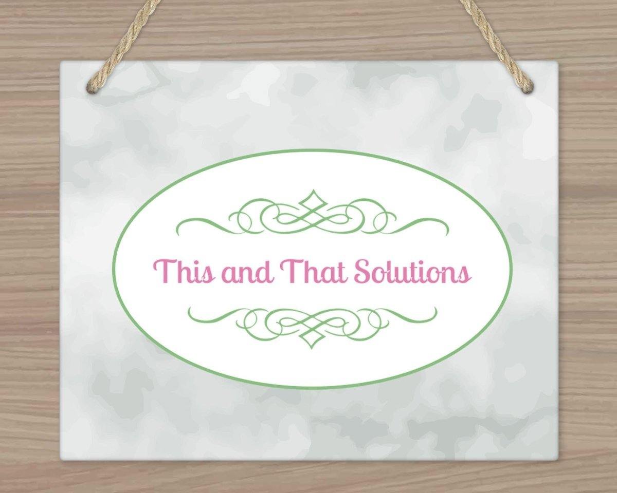 Wall Décor - This & That Solutions - Personalized Gifts & Custom Home Decor