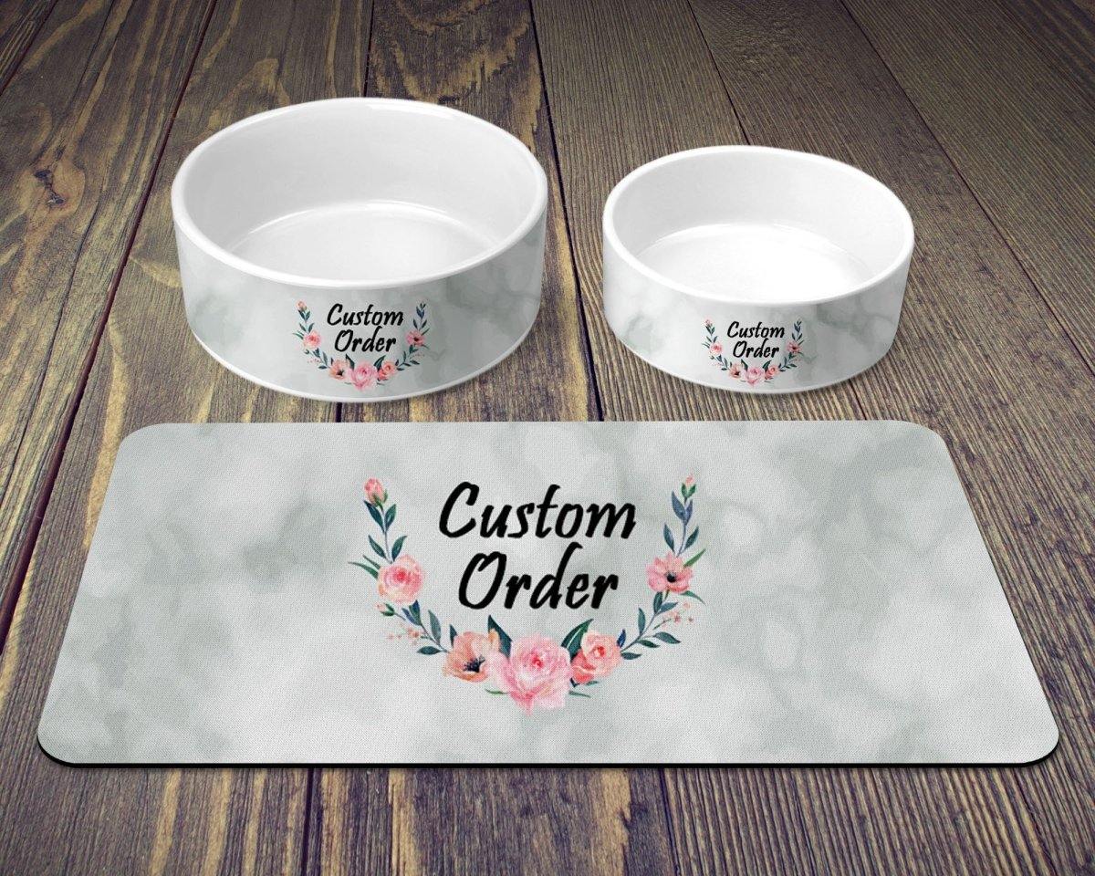 Pet Placemats - This & That Solutions - Personalized Gifts & Custom Home Decor