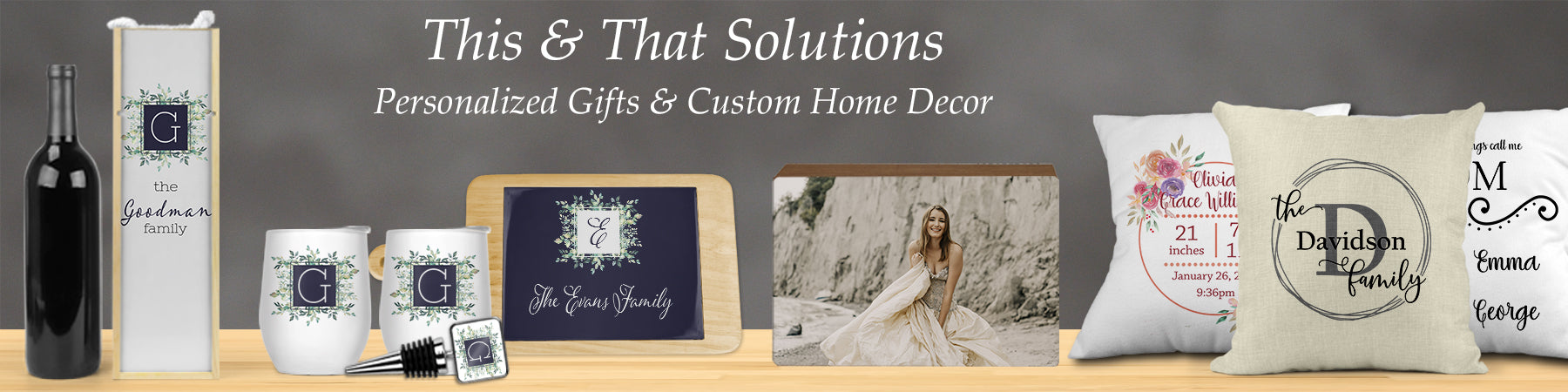 This & That Solutions - Personalized Gifts & Custom Home Decor