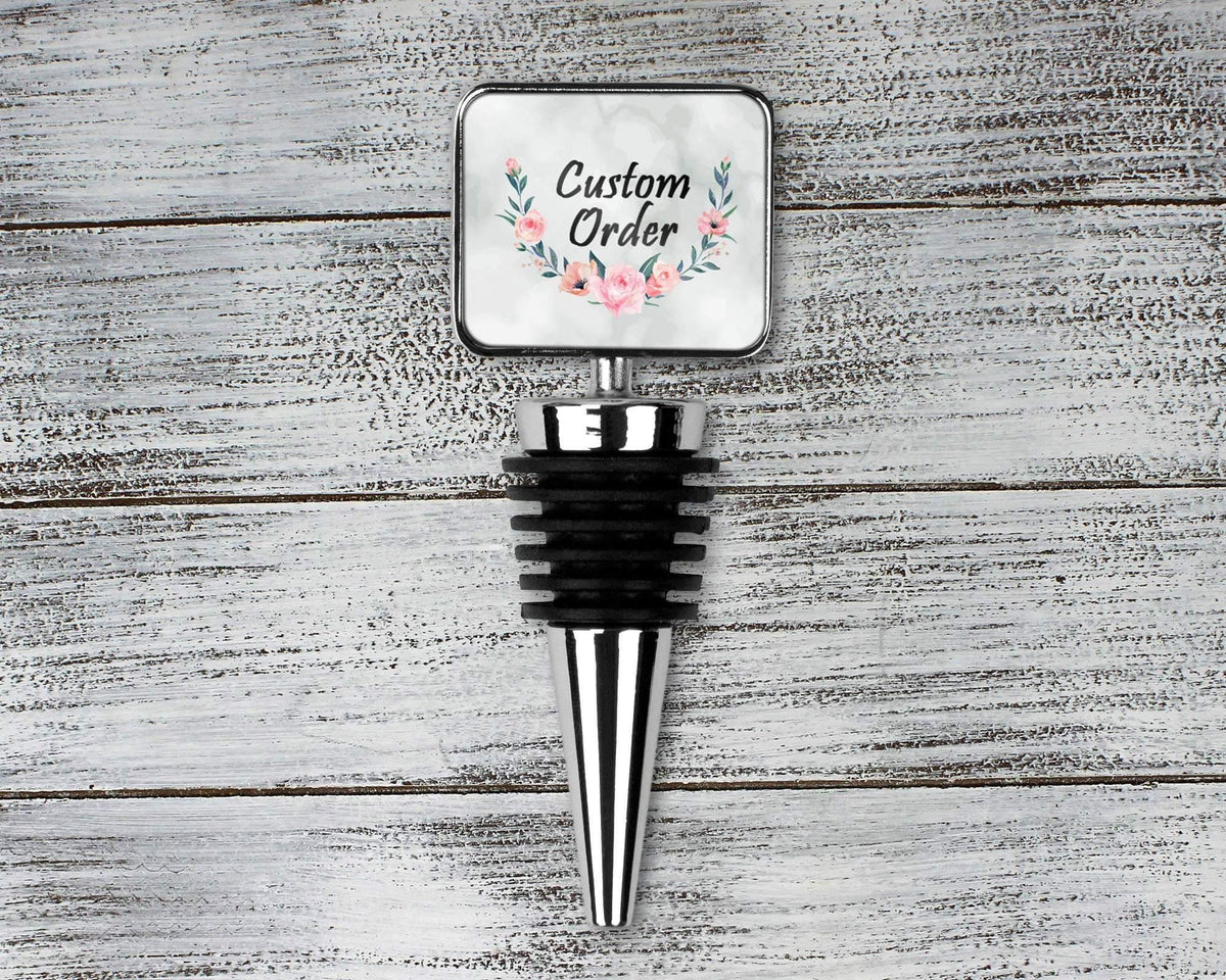 Personalized Wine Stopper | Custom Wine Accessories | Custom Order - This &amp; That Solutions - Personalized Wine Stopper | Custom Wine Accessories | Custom Order - Personalized Gifts &amp; Custom Home Decor