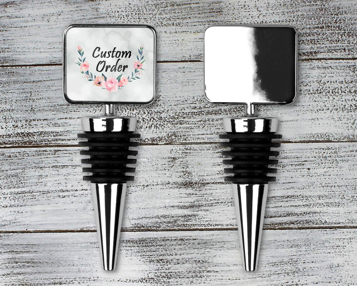 Personalized Wine Stopper | Custom Wine Accessories | Custom Order - This &amp; That Solutions - Personalized Wine Stopper | Custom Wine Accessories | Custom Order - Personalized Gifts &amp; Custom Home Decor