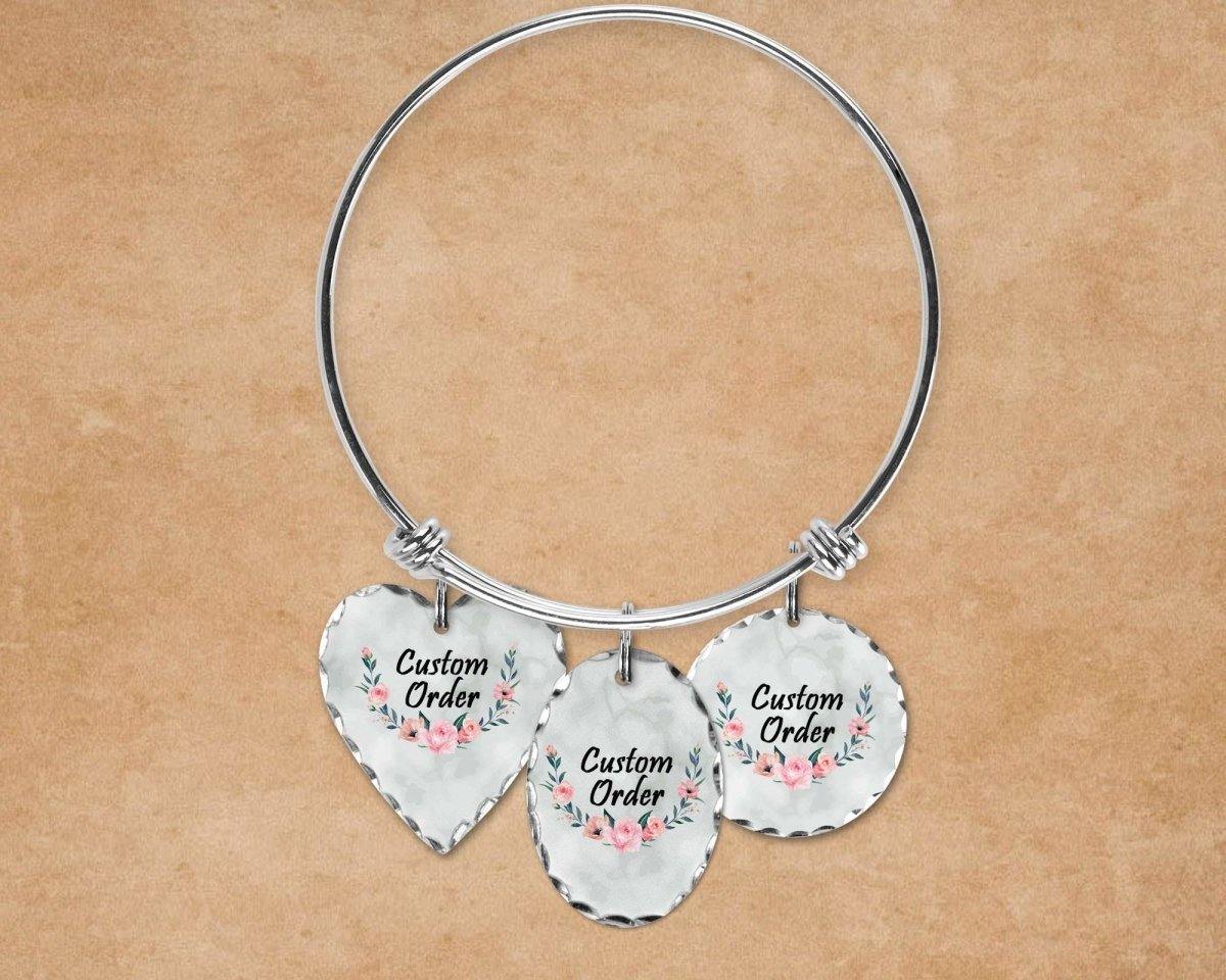 Custom Jewelry | Personalized Jewelry | Bangle Bracelet and Charm | Custom Order - This & That Solutions - Custom Jewelry | Personalized Jewelry | Bangle Bracelet and Charm | Custom Order - Personalized Gifts & Custom Home Decor