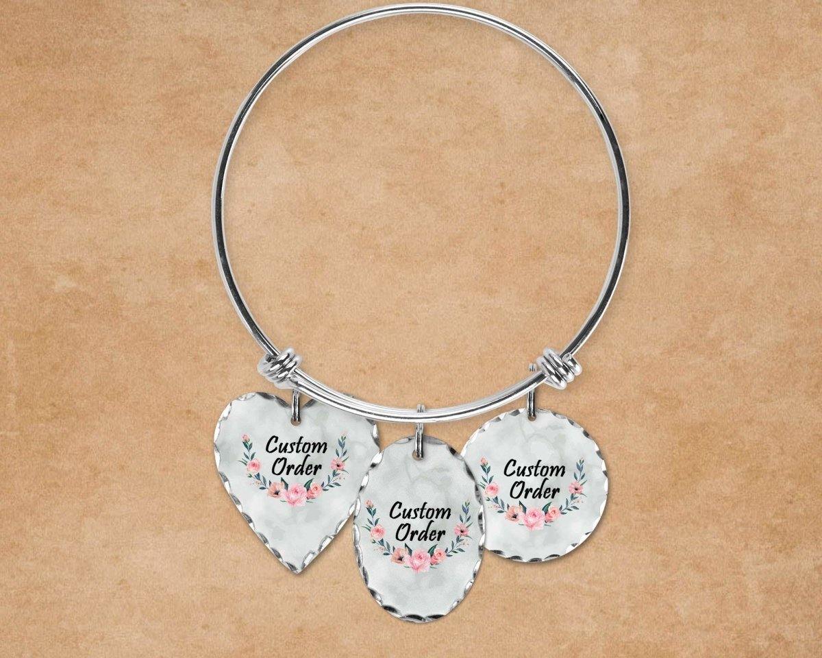 Custom Jewelry | Personalized Jewelry | Bangle Bracelet and Charm | Custom Order - This & That Solutions - Custom Jewelry | Personalized Jewelry | Bangle Bracelet and Charm | Custom Order - Personalized Gifts & Custom Home Decor