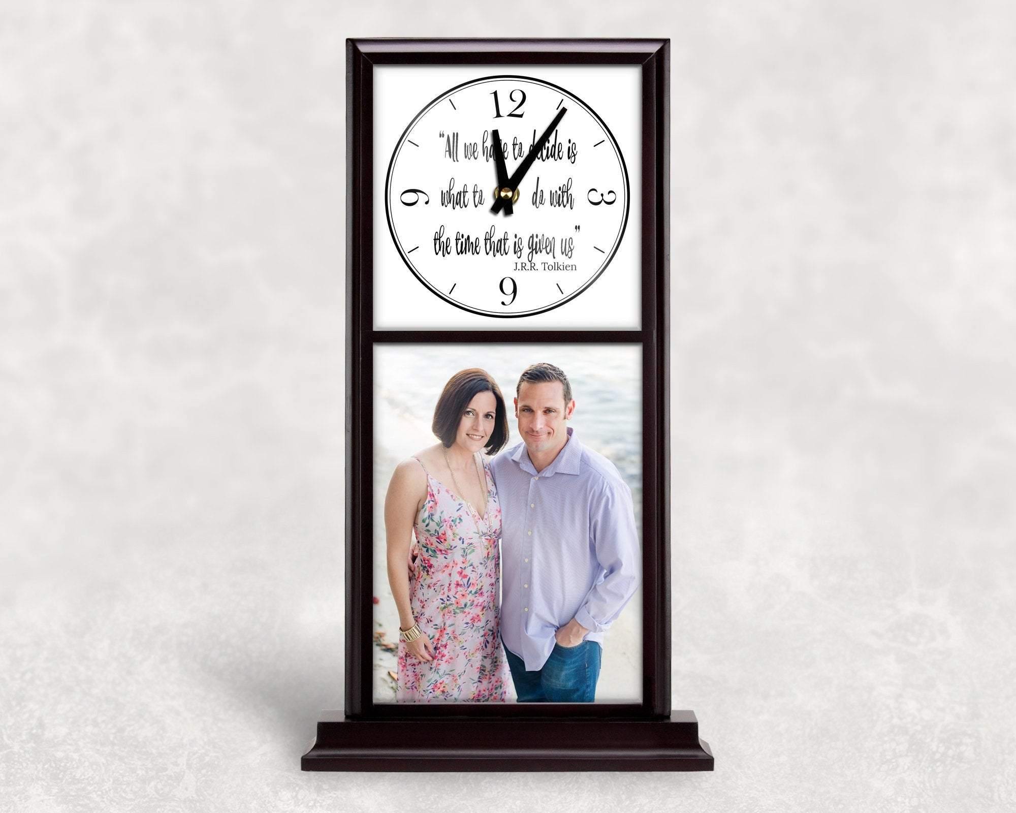 Personalized Mantle Clock | Custom Wall Decor | Decide Time - This & That Solutions - Personalized Mantle Clock | Custom Wall Decor | Decide Time - Personalized Gifts & Custom Home Decor