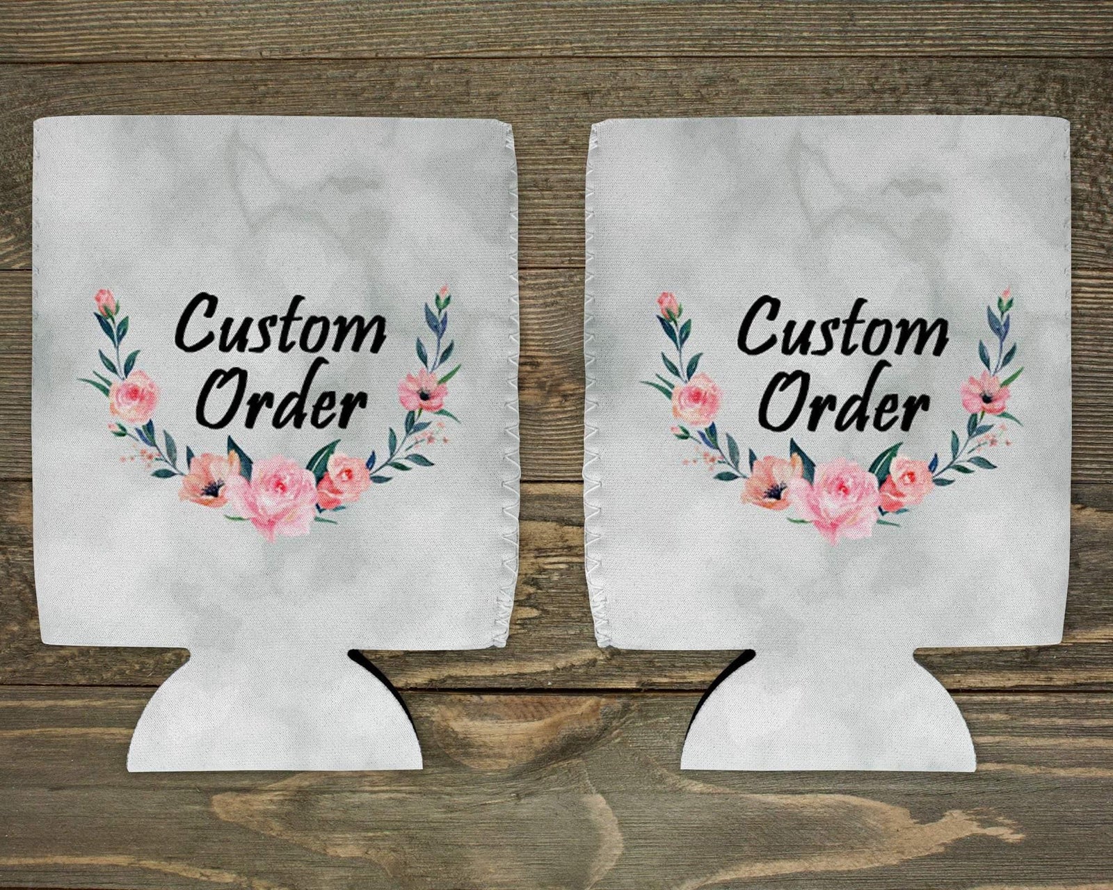 Personalized Drink Beverage Insulator | Monogrammed Cozie | Custom Order - This & That Solutions - Personalized Drink Beverage Insulator | Monogrammed Cozie | Custom Order - Personalized Gifts & Custom Home Decor