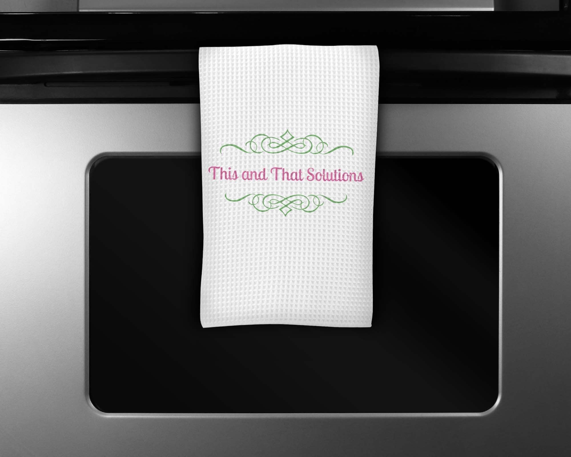 Custom Dish Drying Mat Housewarming Gift-personalized Drying Towel