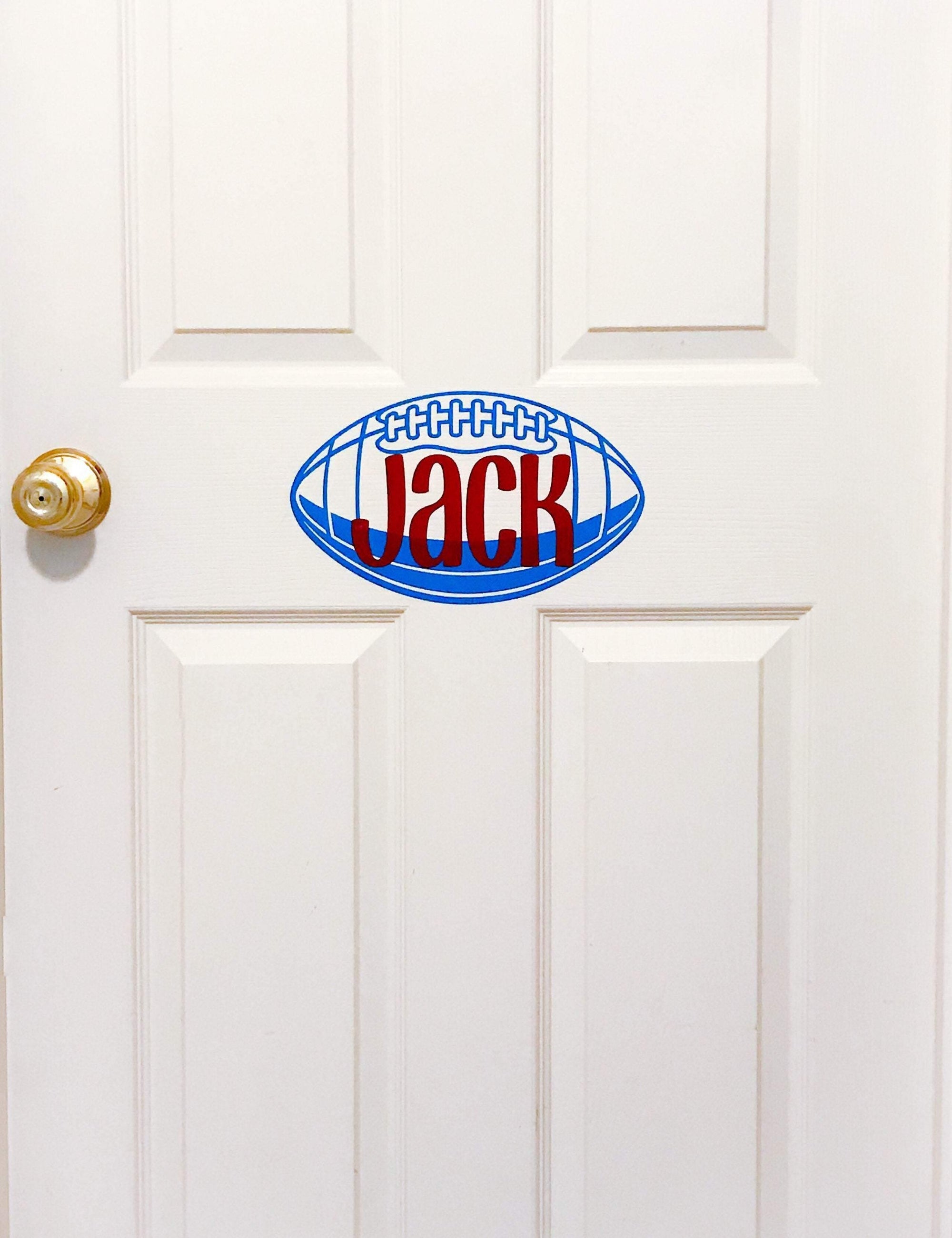 Door Decal | Personalized Vinyl Decal | Monogram Vinyl Decal | Football Decal - This & That Solutions - Door Decal | Personalized Vinyl Decal | Monogram Vinyl Decal | Football Decal - Personalized Gifts & Custom Home Decor
