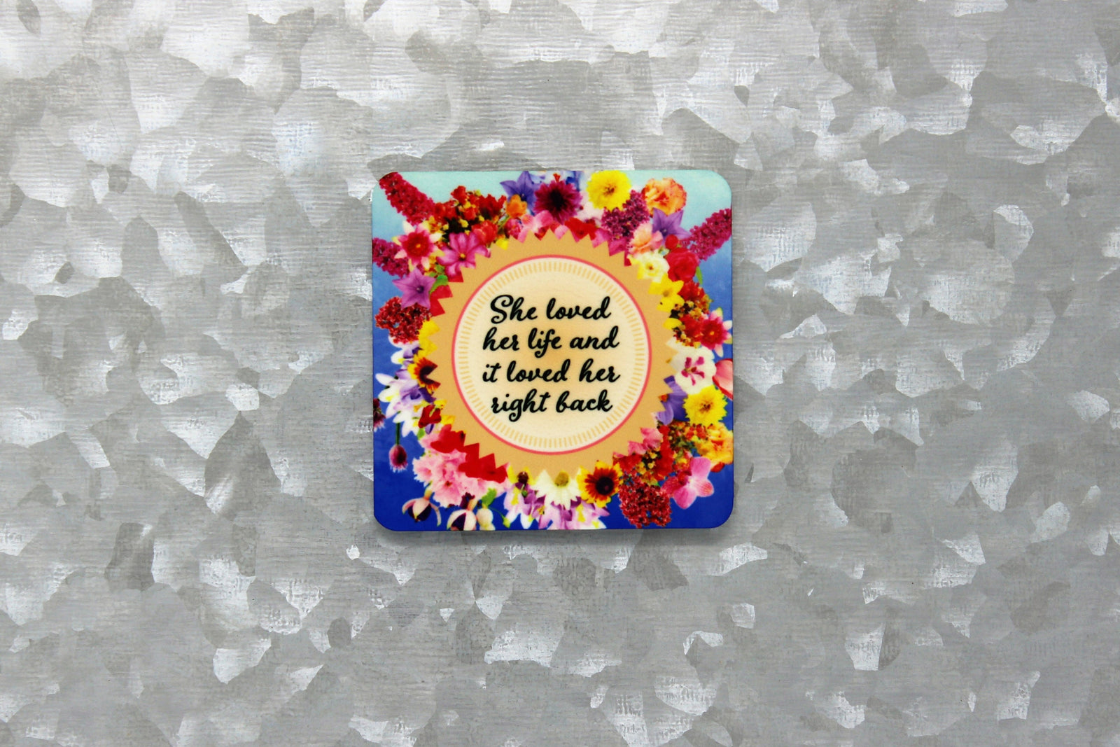 Personalized Magnet | Custom Photo Magnet | Floral Inspiration