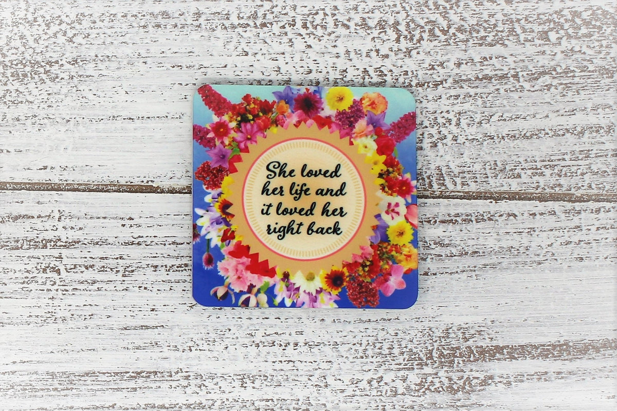 Personalized Magnet | Custom Photo Magnet | Floral Inspiration
