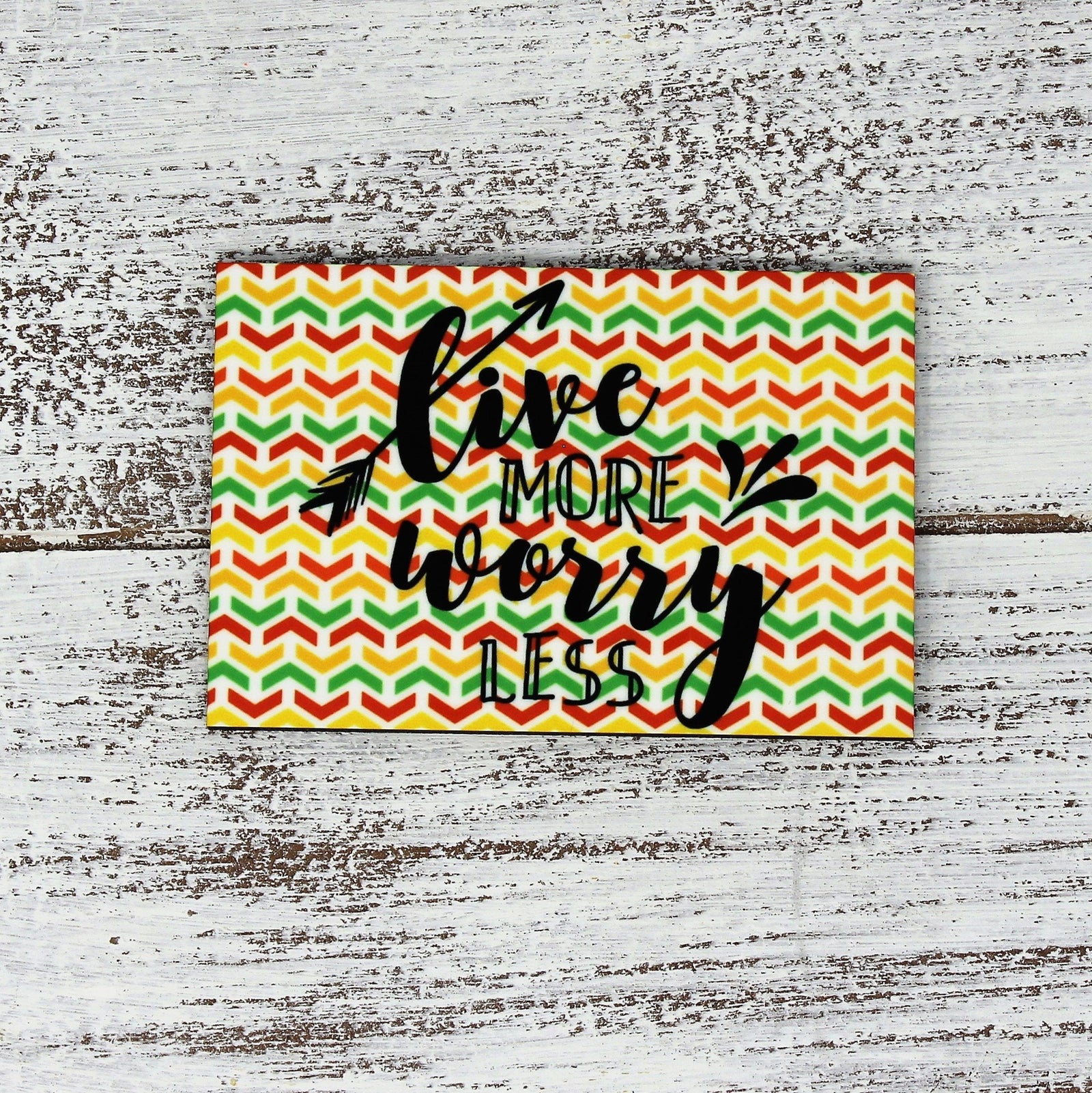 Refrigerator Magnets | Personalized Magnet | Custom Photo Magnet | Live More | This and That Solutions | Personalized Gifts | Custom Home Décor