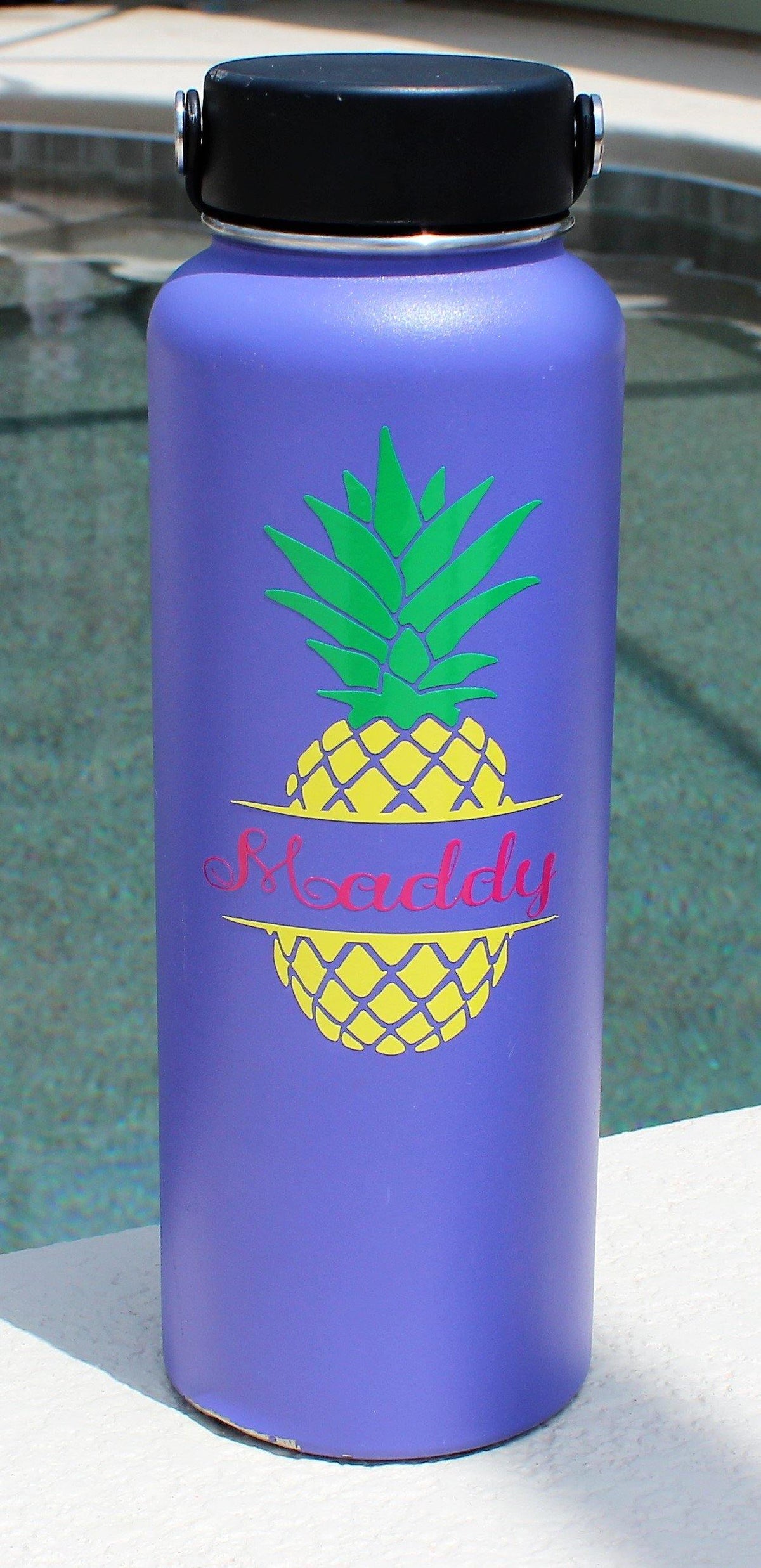 Door Decal | Personalized Vinyl Decal | Monogram Vinyl Decal | Custom Decal | Pineapple - This &amp; That Solutions - Door Decal | Personalized Vinyl Decal | Monogram Vinyl Decal | Custom Decal | Pineapple - Personalized Gifts &amp; Custom Home Decor