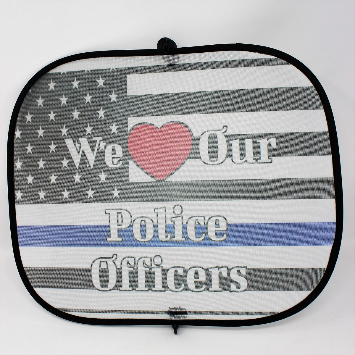 Car Accessories | Personalized Sun Shade | Custom Car Shade | Vehicle Shade | Police | Blue Line | This and That Solutions | Personalized Gifts | Custom Home Décor