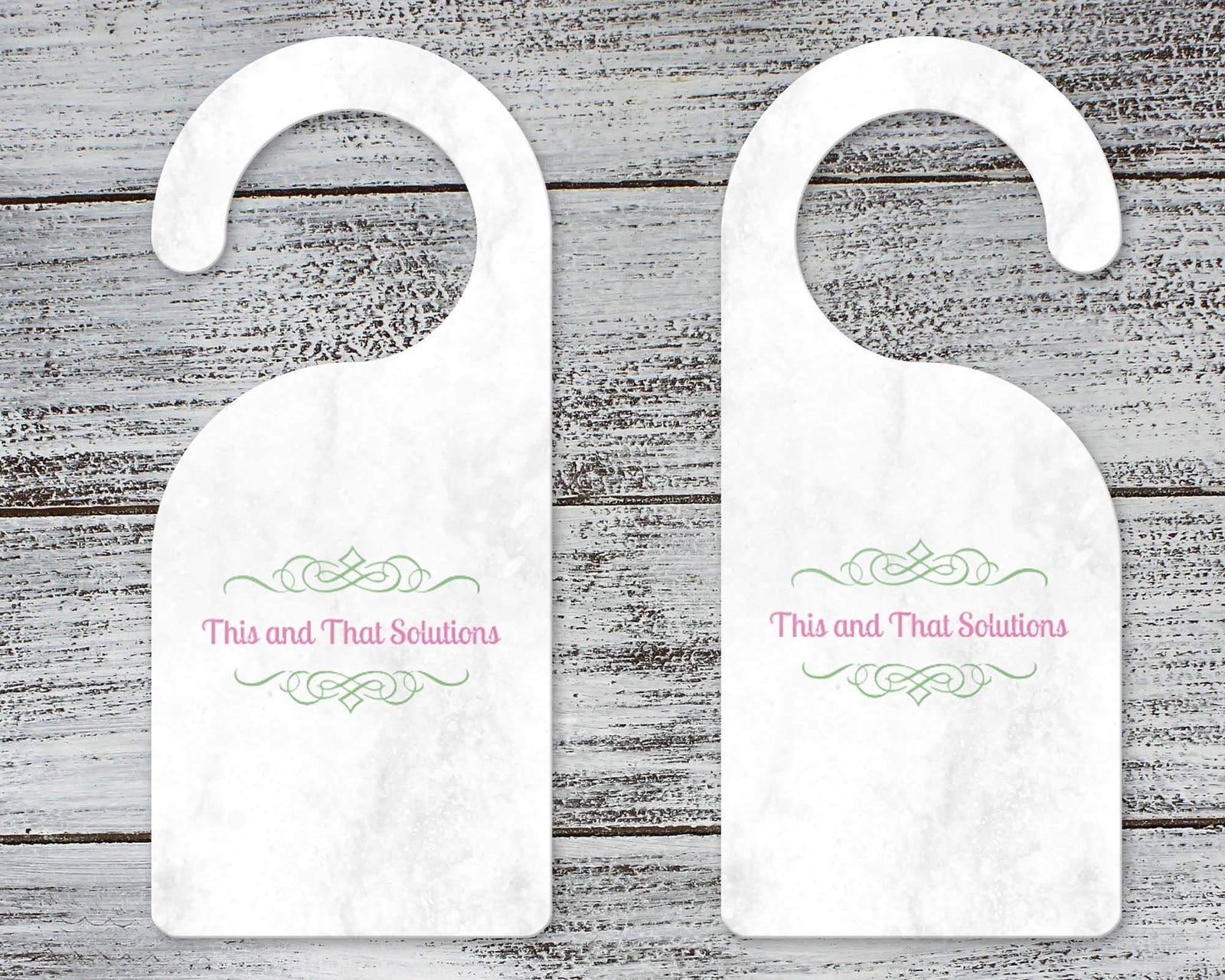 Custom Door Hanger |  Personalized Bedroom Sign | Company Logo - This & That Solutions - Custom Door Hanger |  Personalized Bedroom Sign | Company Logo - Personalized Gifts & Custom Home Decor