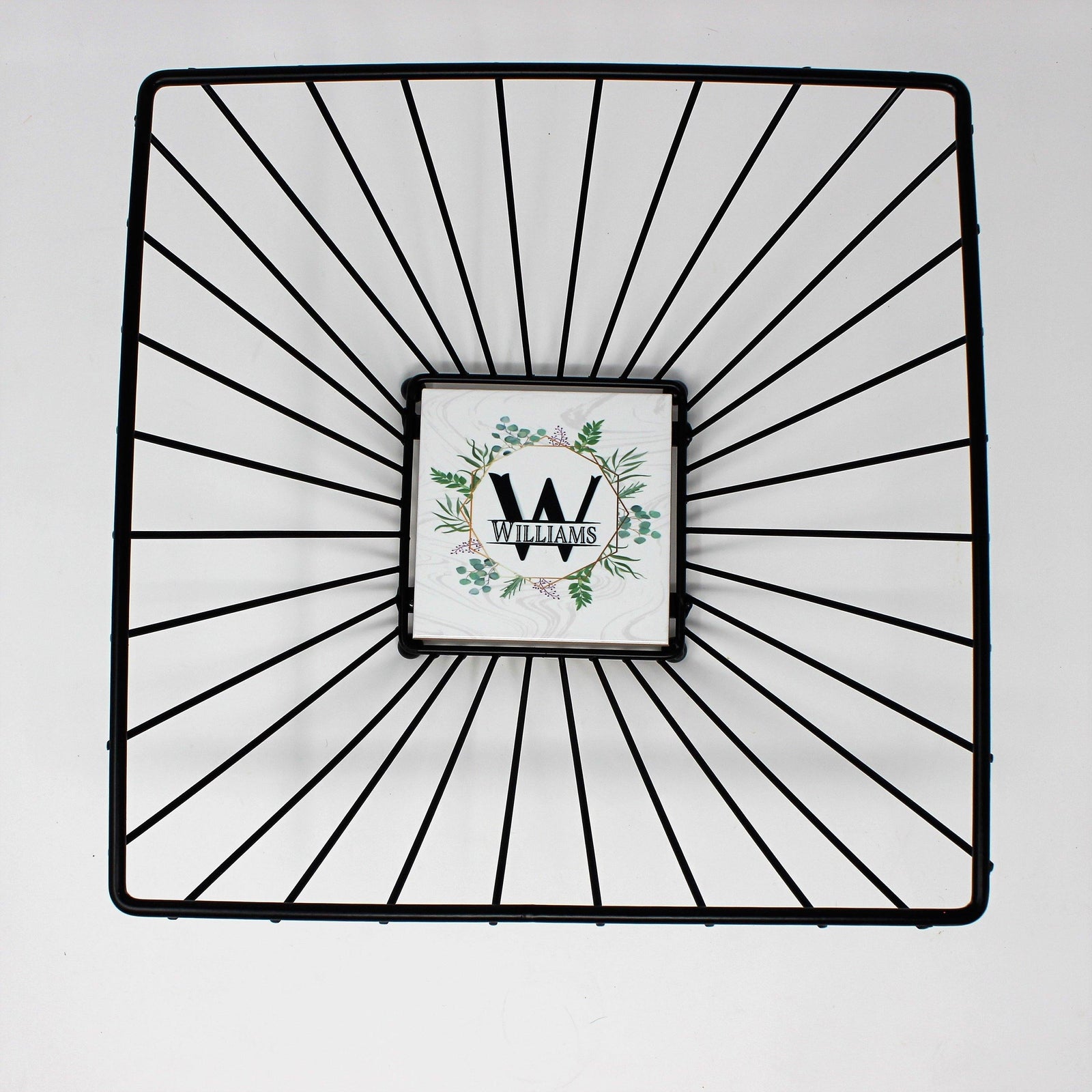 Custom Wrought Iron Basket | Personalized Gifts | Kitchen Décor | Spring Wreath - This & That Solutions - Custom Wrought Iron Basket | Personalized Gifts | Kitchen Décor | Spring Wreath - Personalized Gifts & Custom Home Decor