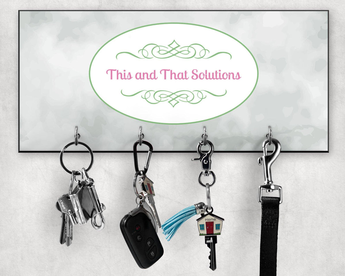 Personalized Key Hanger | Custom Key Rack| Company Logo - This &amp; That Solutions - Personalized Key Hanger | Custom Key Rack| Company Logo - Personalized Gifts &amp; Custom Home Decor