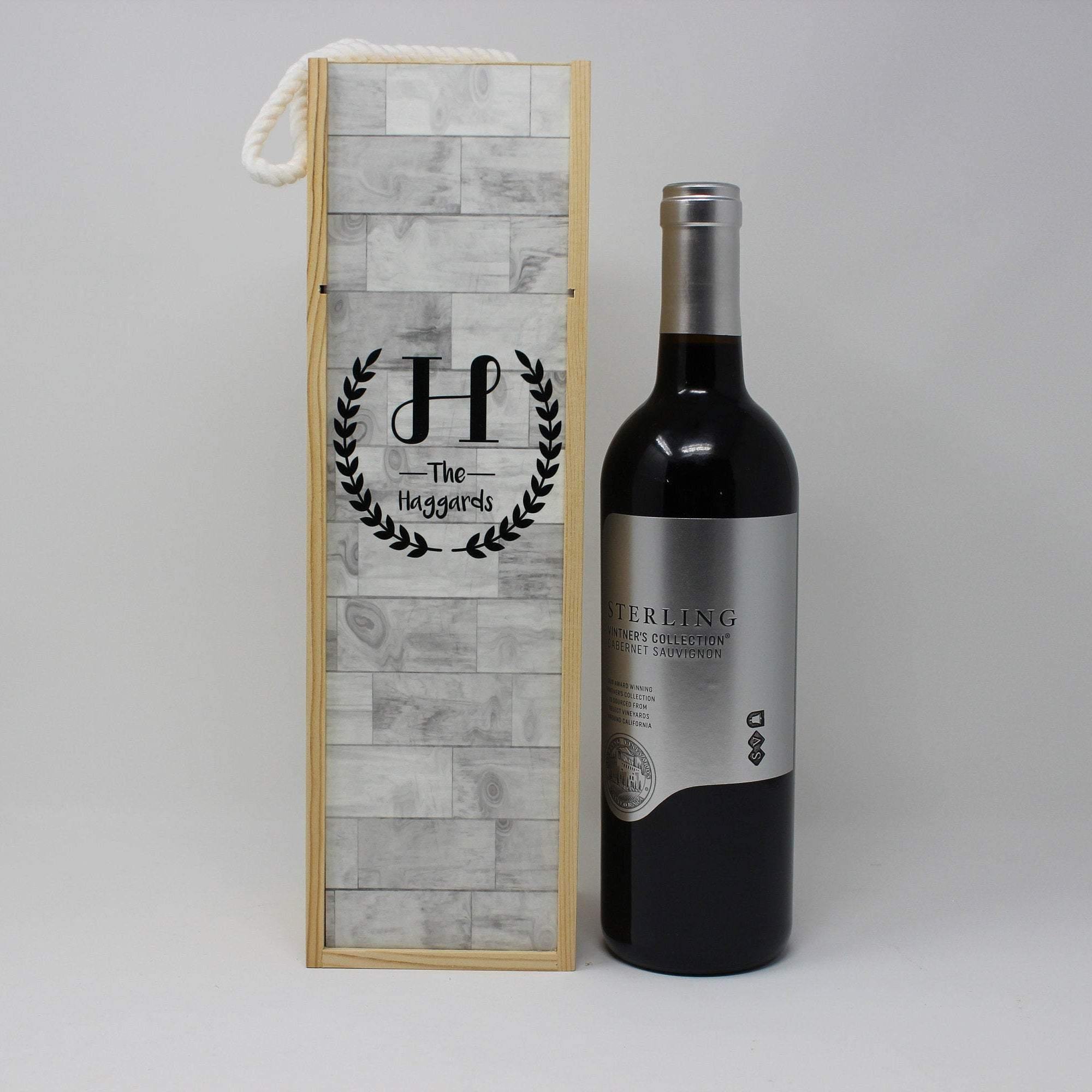 Personalized Wine Box | Custom Wine Gifts | Wine Storage | Faux Wood - This & That Solutions - Personalized Wine Box | Custom Wine Gifts | Wine Storage | Faux Wood - Personalized Gifts & Custom Home Decor