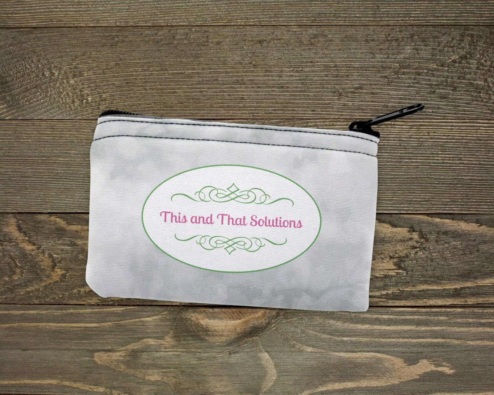 Personalized Coin Purse | Custom Bags | Company Logo - This & That Solutions - Personalized Coin Purse | Custom Bags | Company Logo - Personalized Gifts & Custom Home Decor