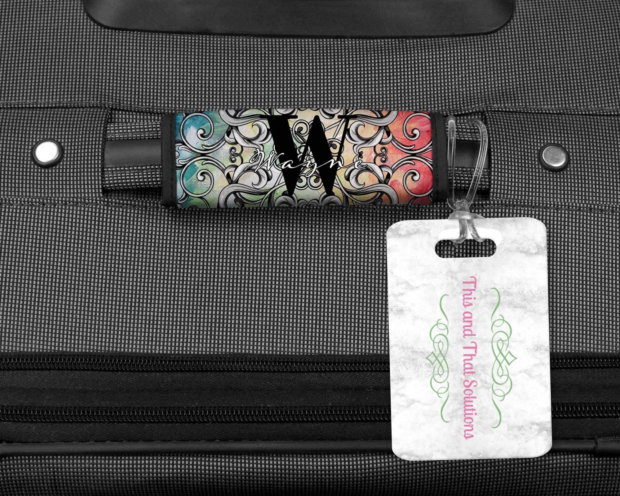 Custom Luggage Wrap | Bag Finder | Custom Bag Tag | Colorful - This & That Solutions - Custom Luggage Wrap | Bag Finder | Custom Bag Tag | Colorful - Personalized Gifts & Custom Home Decor