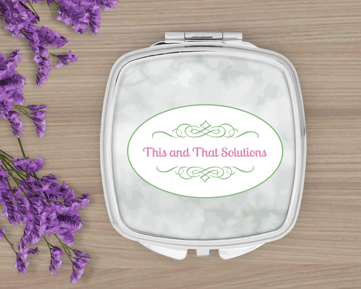 Personalized Compacts | Custom Compacts | Makeup &amp; Cosmetics | Company Logo - This &amp; That Solutions - Personalized Compacts | Custom Compacts | Makeup &amp; Cosmetics | Company Logo - Personalized Gifts &amp; Custom Home Decor